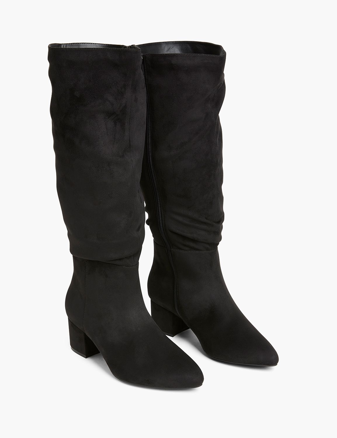 How To Wear Slouchy Knee-High Boots This Fall - The Mom Edit