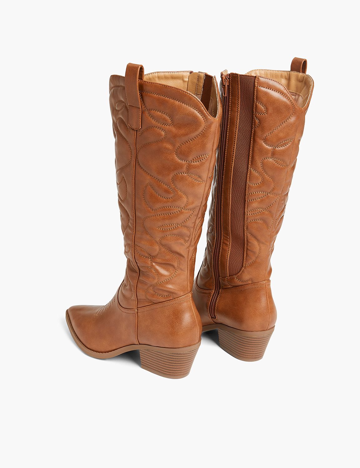 Lane bryant brown on sale boots