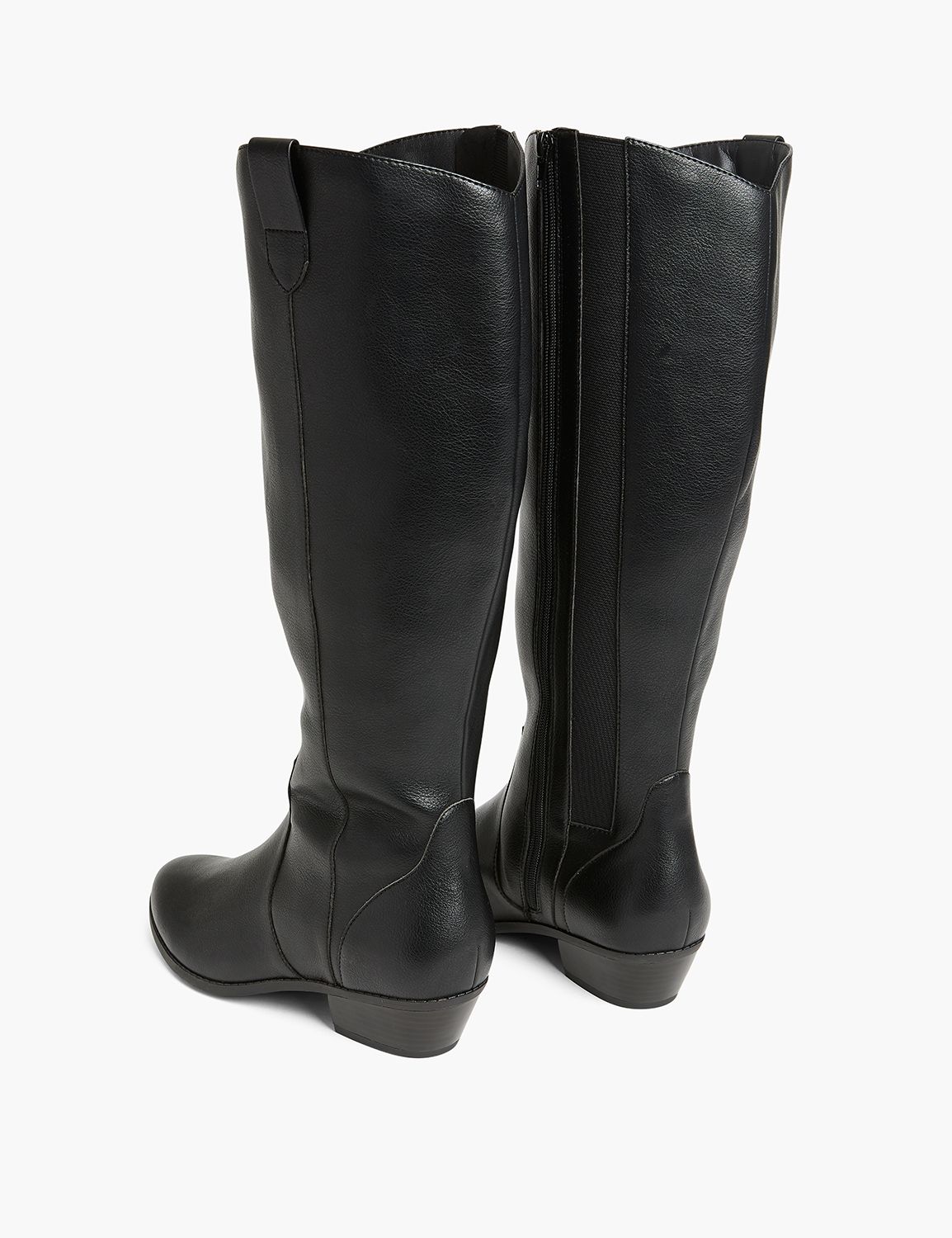 Lane bryant black boots sale