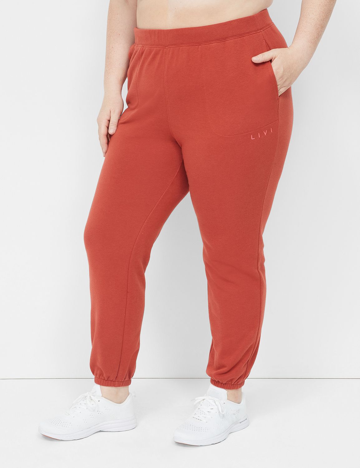 LIVI French Terry Classic Jogger LaneBryant