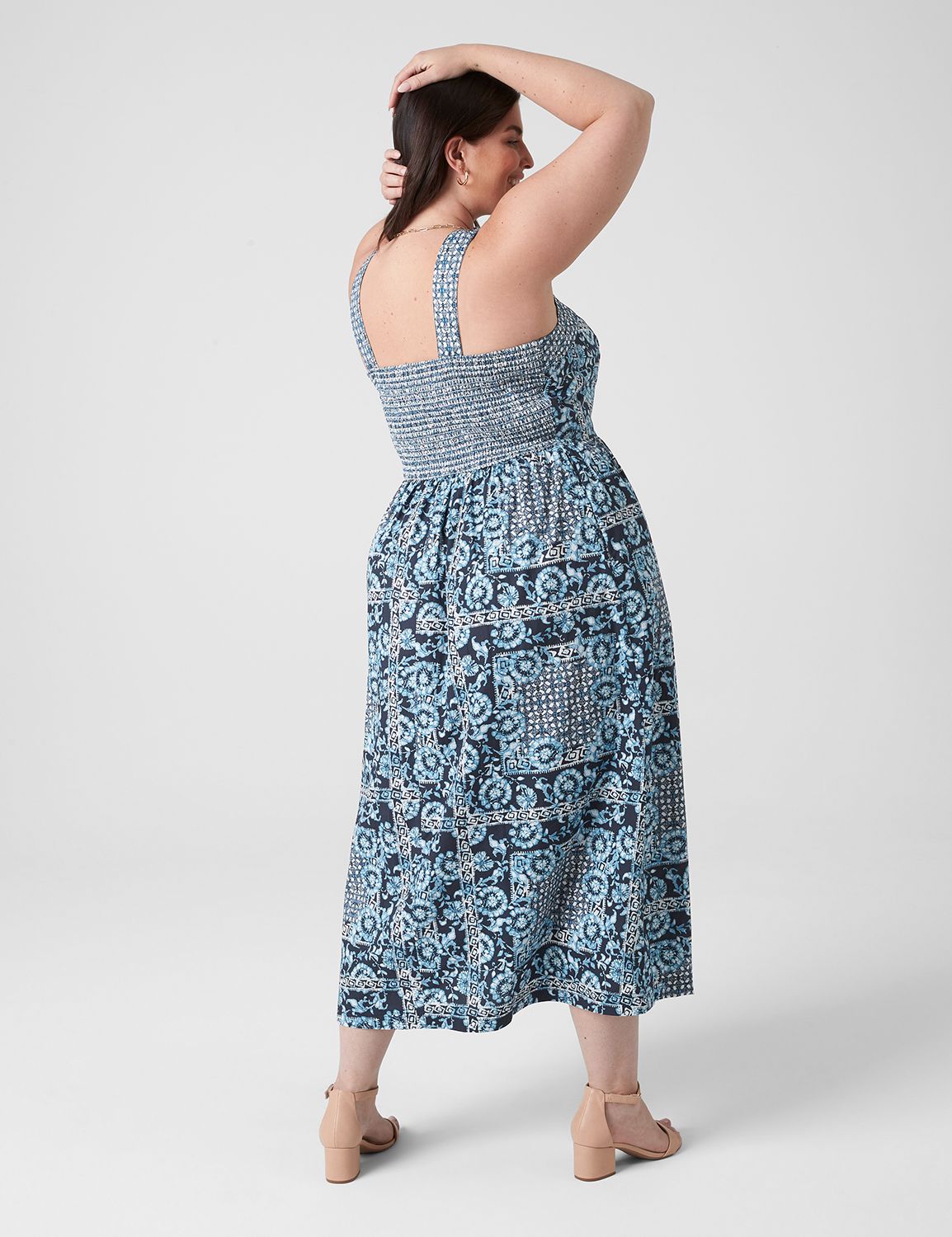 silk midi floral dress Yellow Floral Silk Buttoned Midi Dress