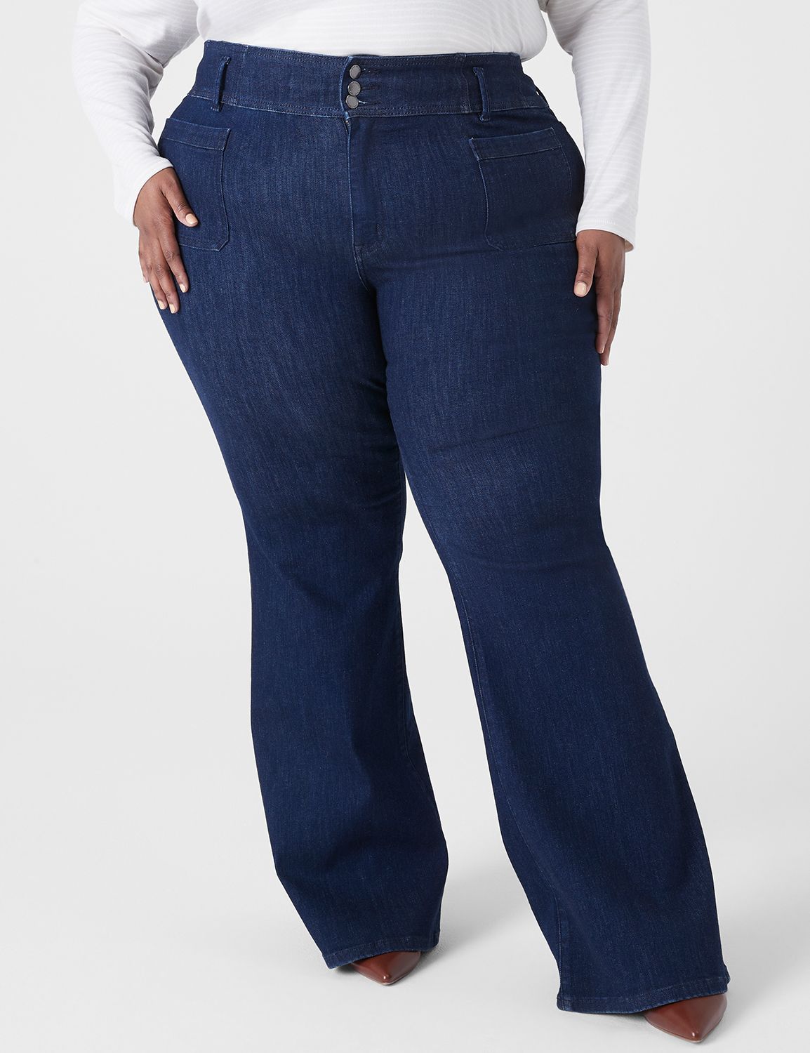 Lane bryant bell sales bottom jeans