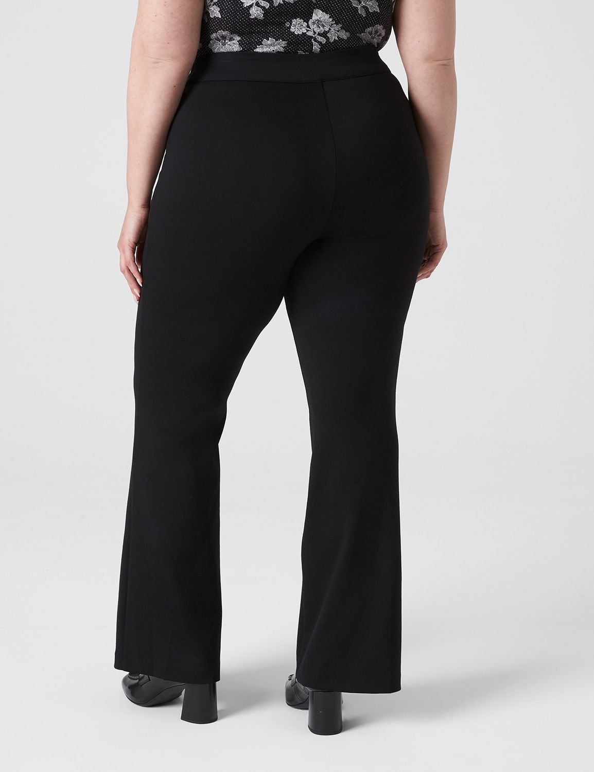 Pull-On Ponte High Rise Flare 11384 Product Image 2