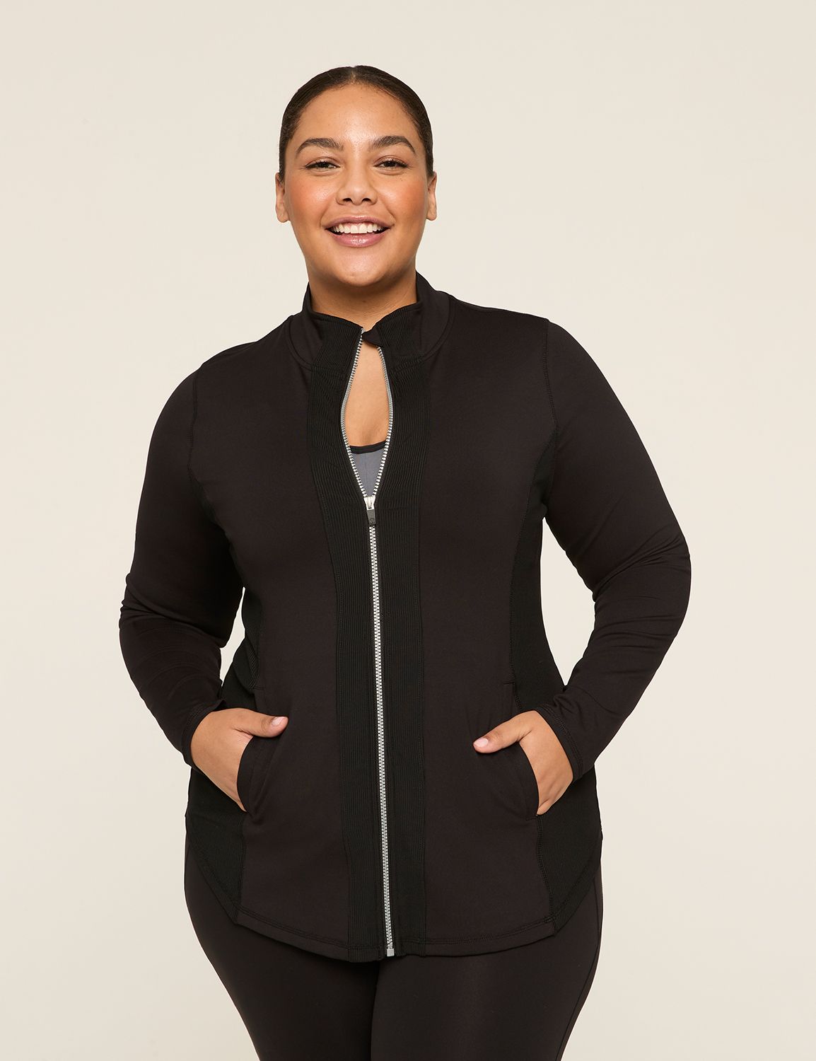 Zip Front Active Jacket