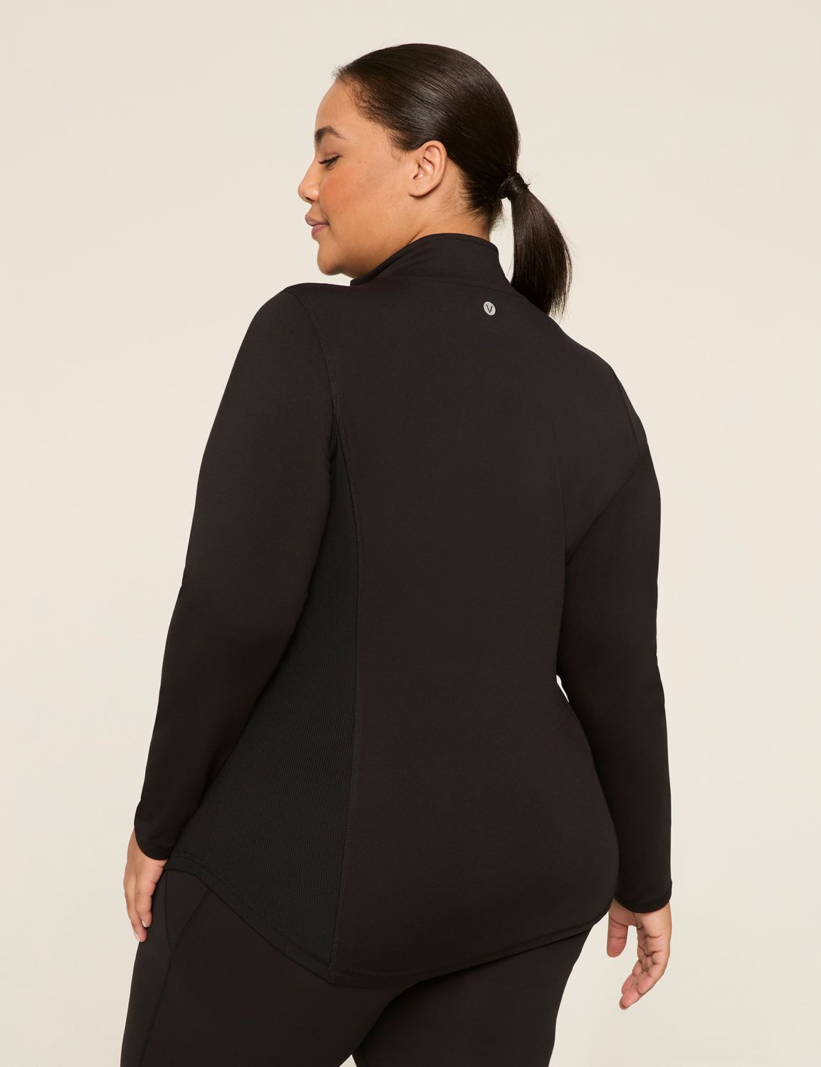 LIVI Zip-Front Wicking & Rib Jacket