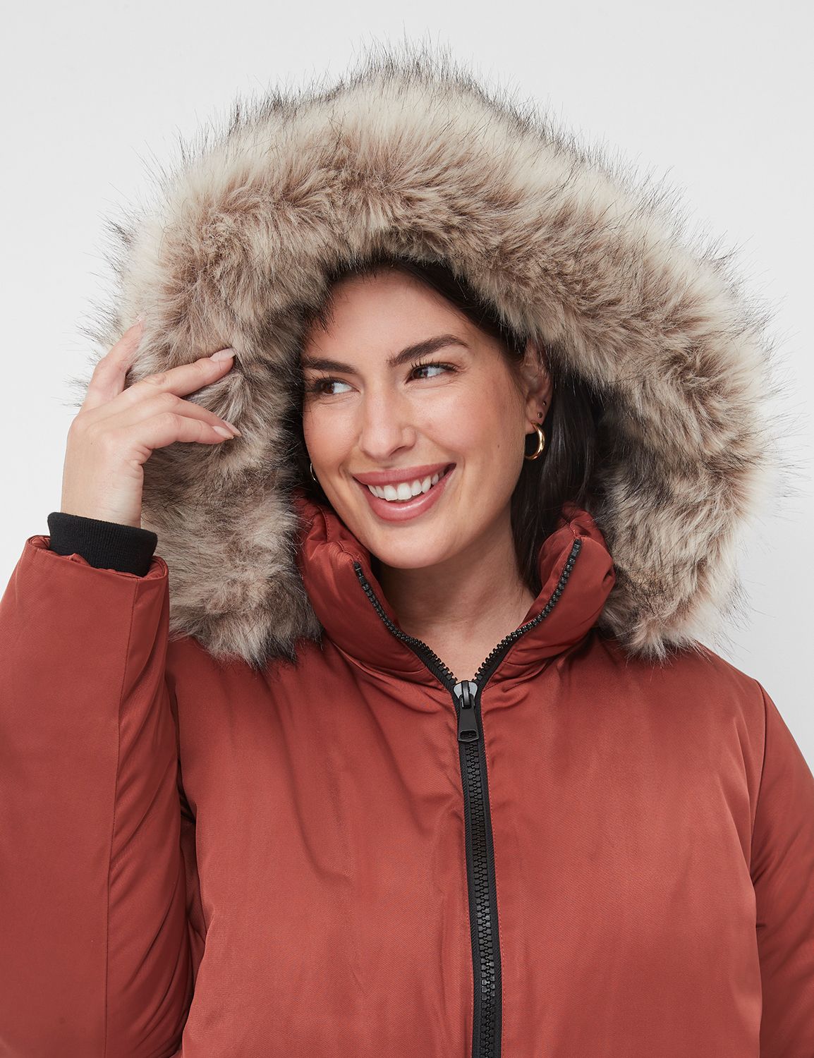 Hooded Heavy Puffer 1137475 | LaneBryant