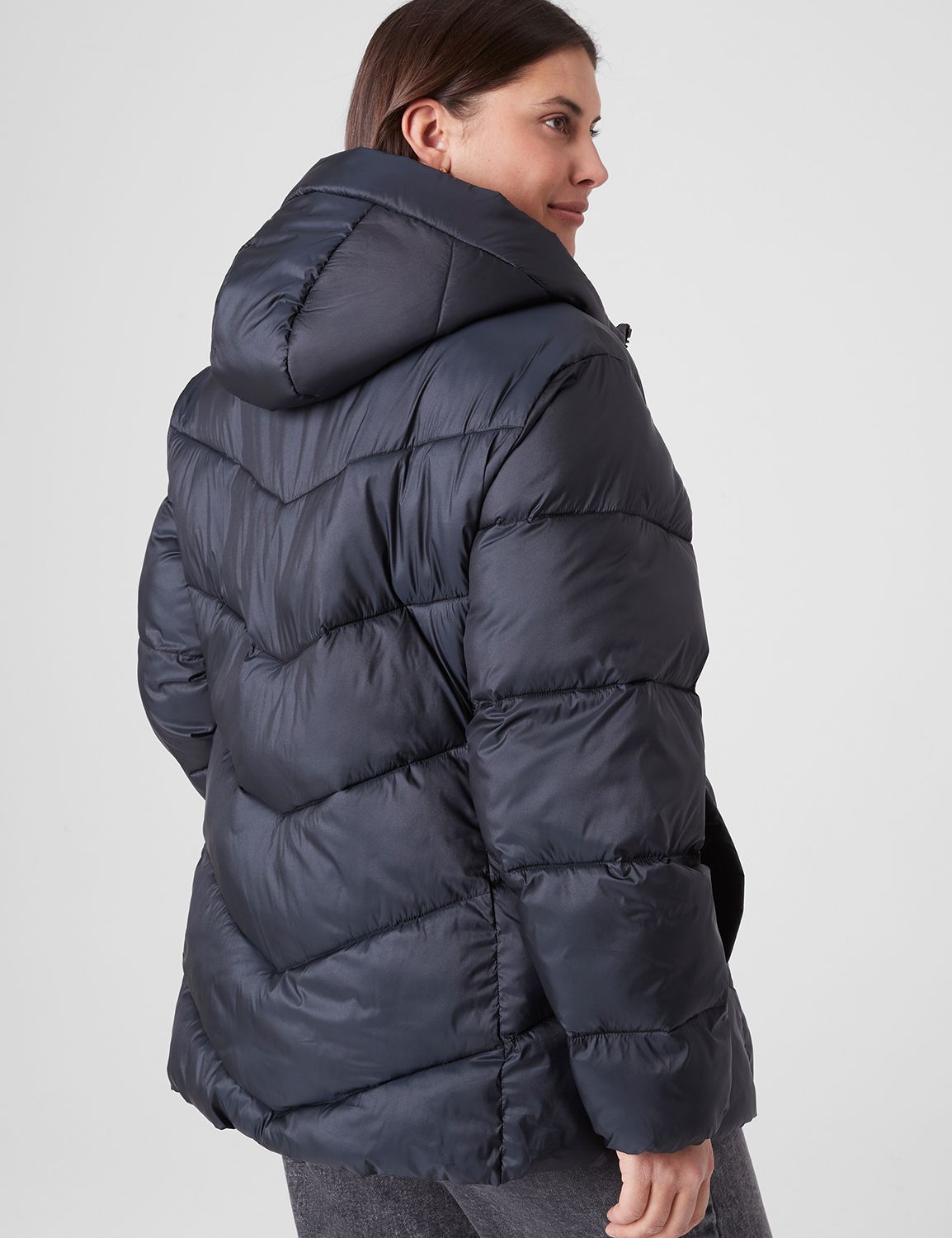 Puffer Coat With Hood LaneBryant