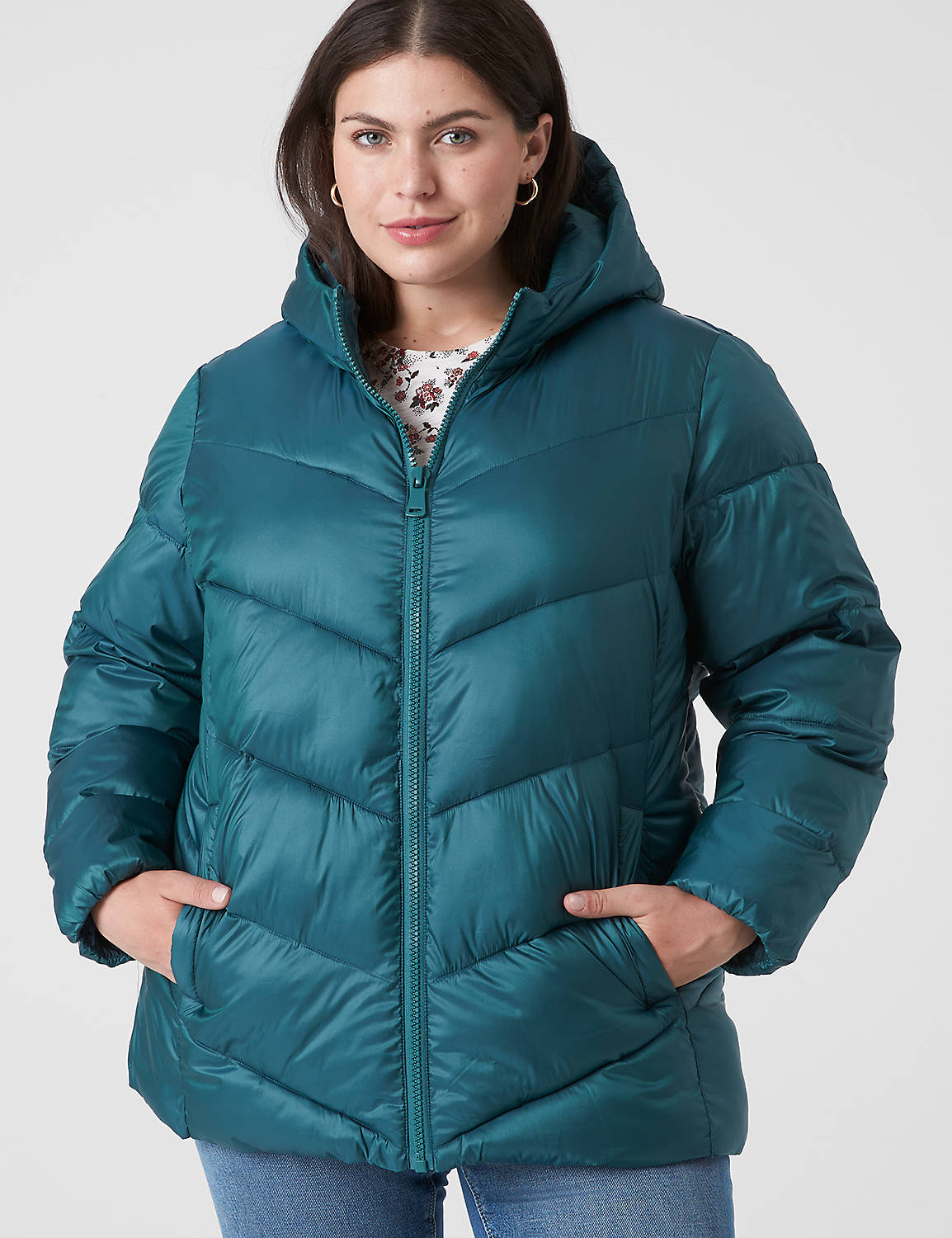 REGULAR LENGTH PUFFER with Hood 113 Product Image 4