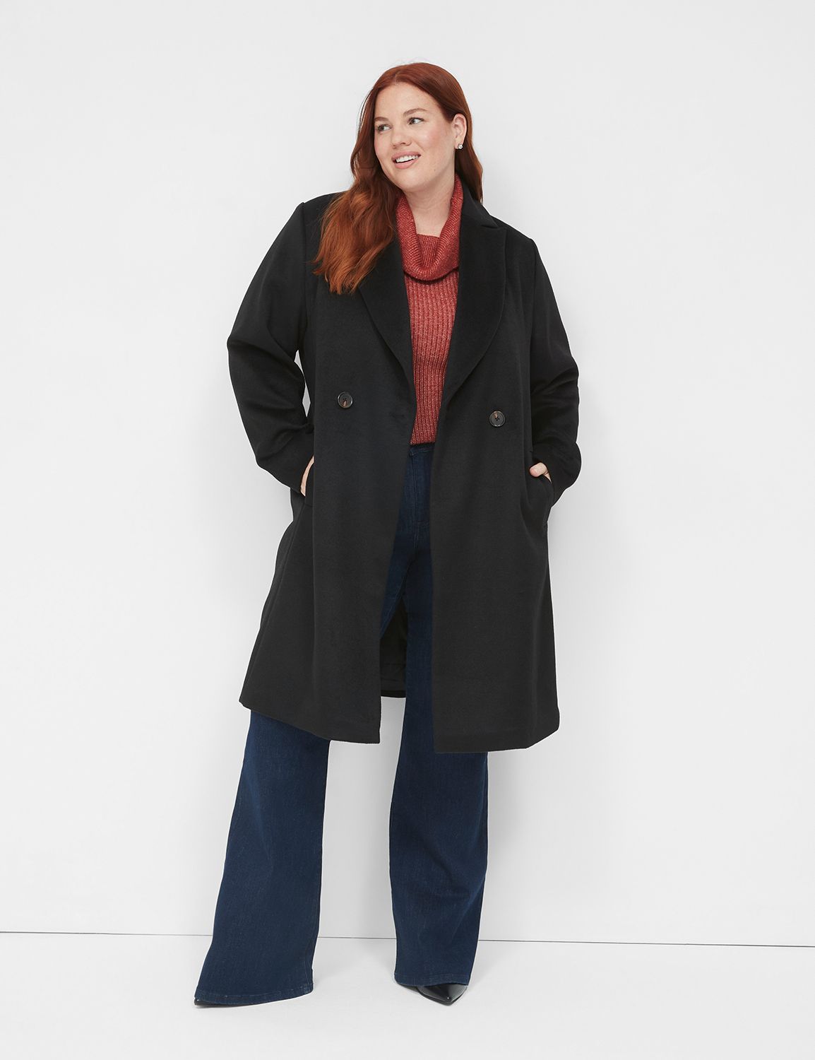 Plus size best sale coats lane bryant