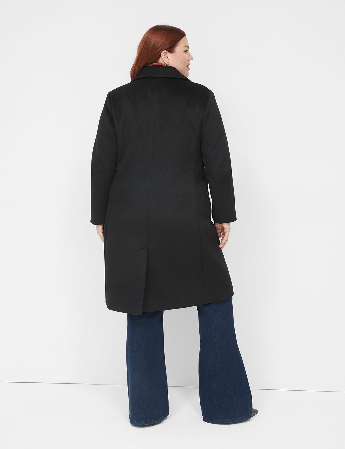 Lane bryant wool store coat