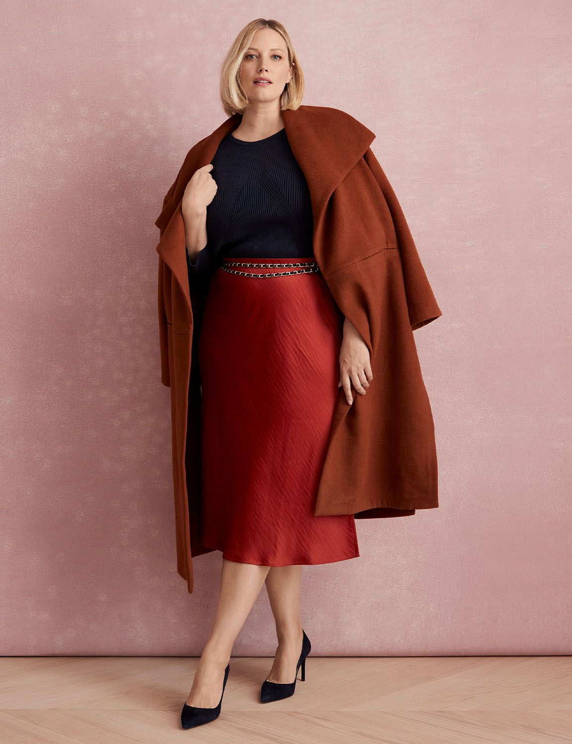 The Row peak-lapels wool coat - Brown