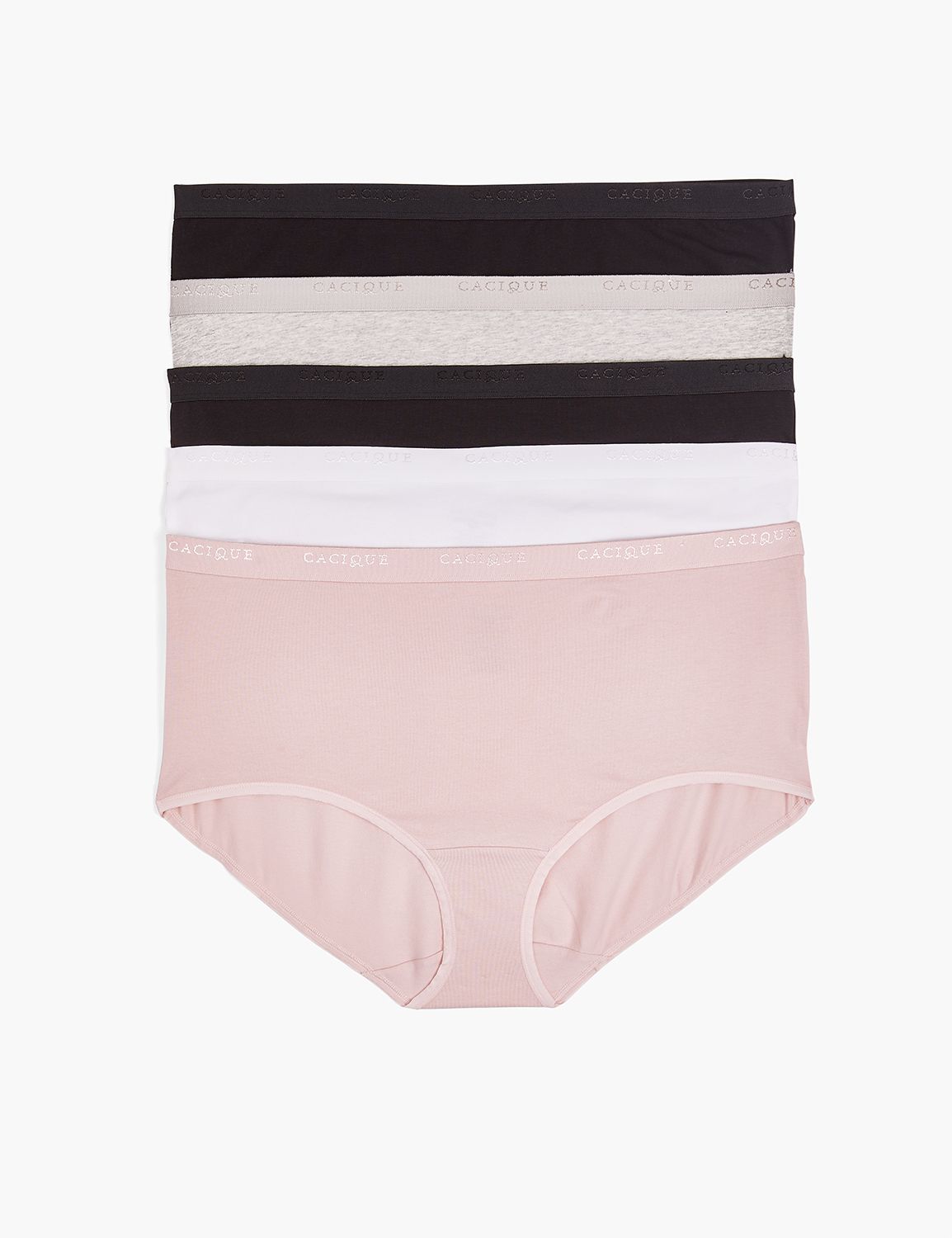 Cotton Full Brief Panty - 5 Pack