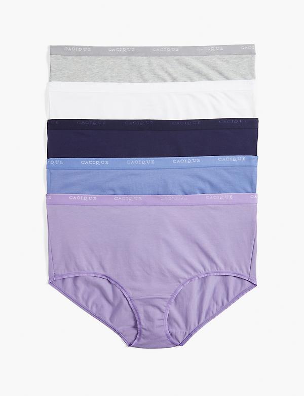 Cotton Full Brief Panty - 5 Pack