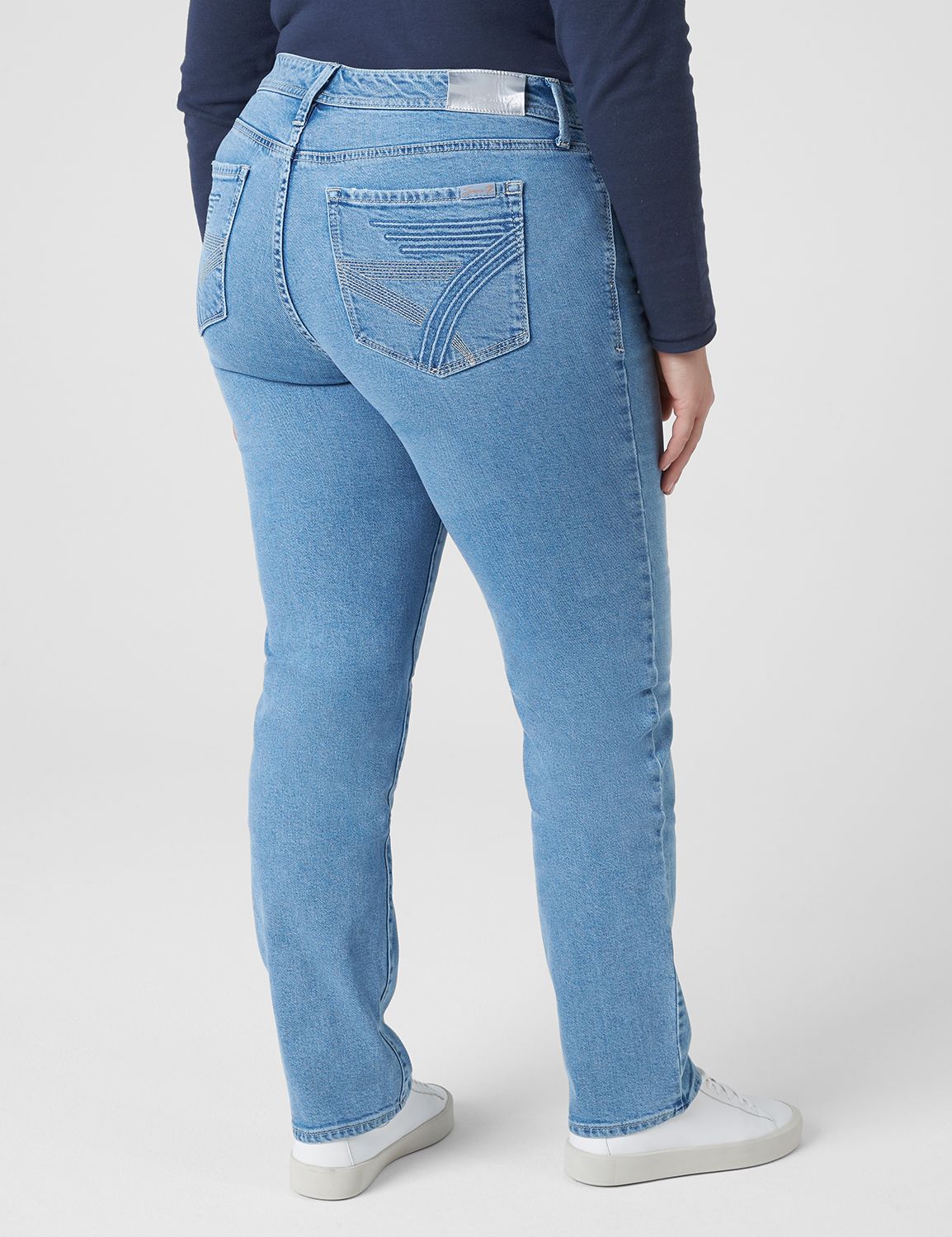 Seven7 Womens Relaxed Straight Jean : : Clothing, Shoes &  Accessories