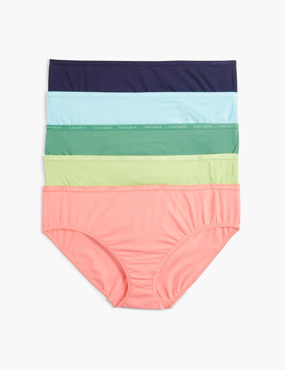 PANTY PACK Cotton Hipsters Tailored LaneBryant