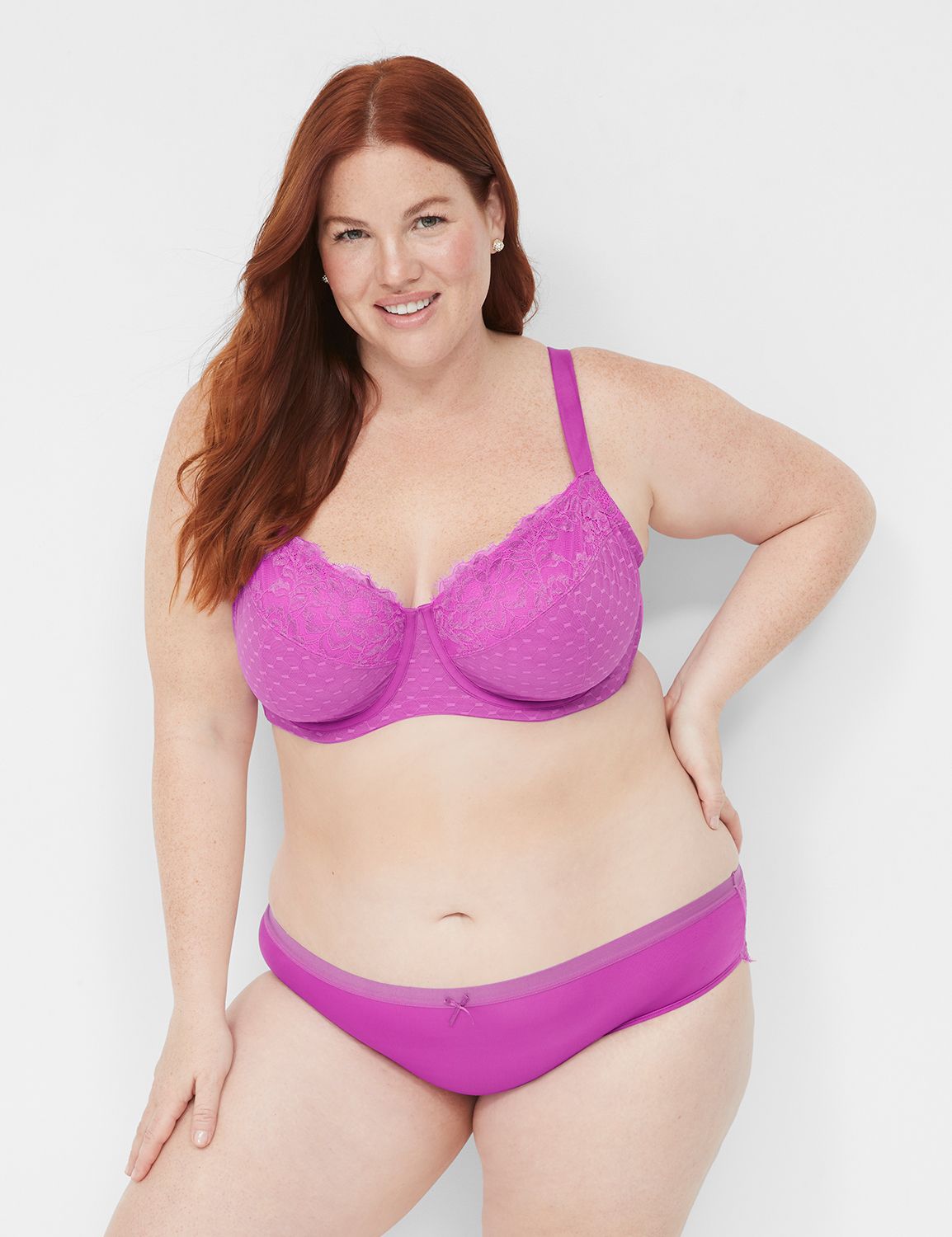 No Show Hipster Nouveau Lace Back 1 | LaneBryant