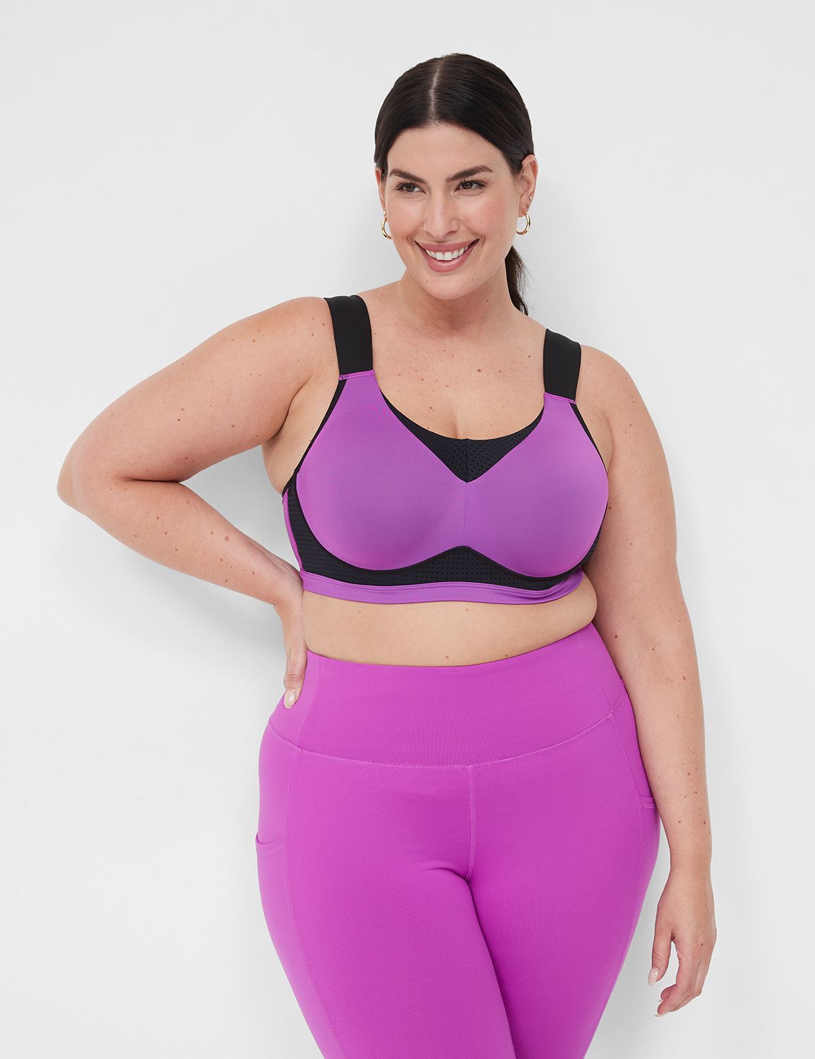 Wicking High Impact UW Sport Bra wi LaneBryant