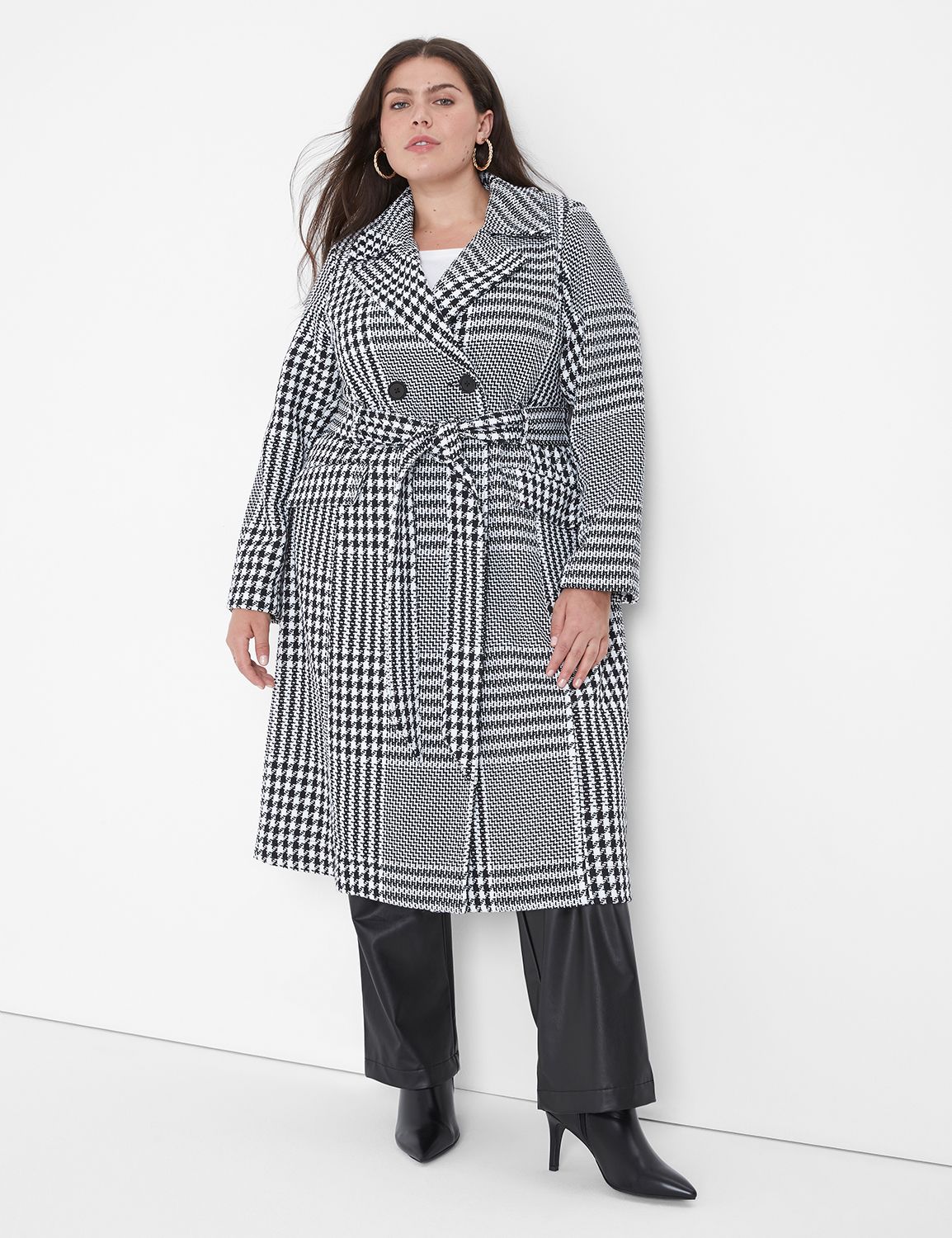 Plaid bryant coat best sale