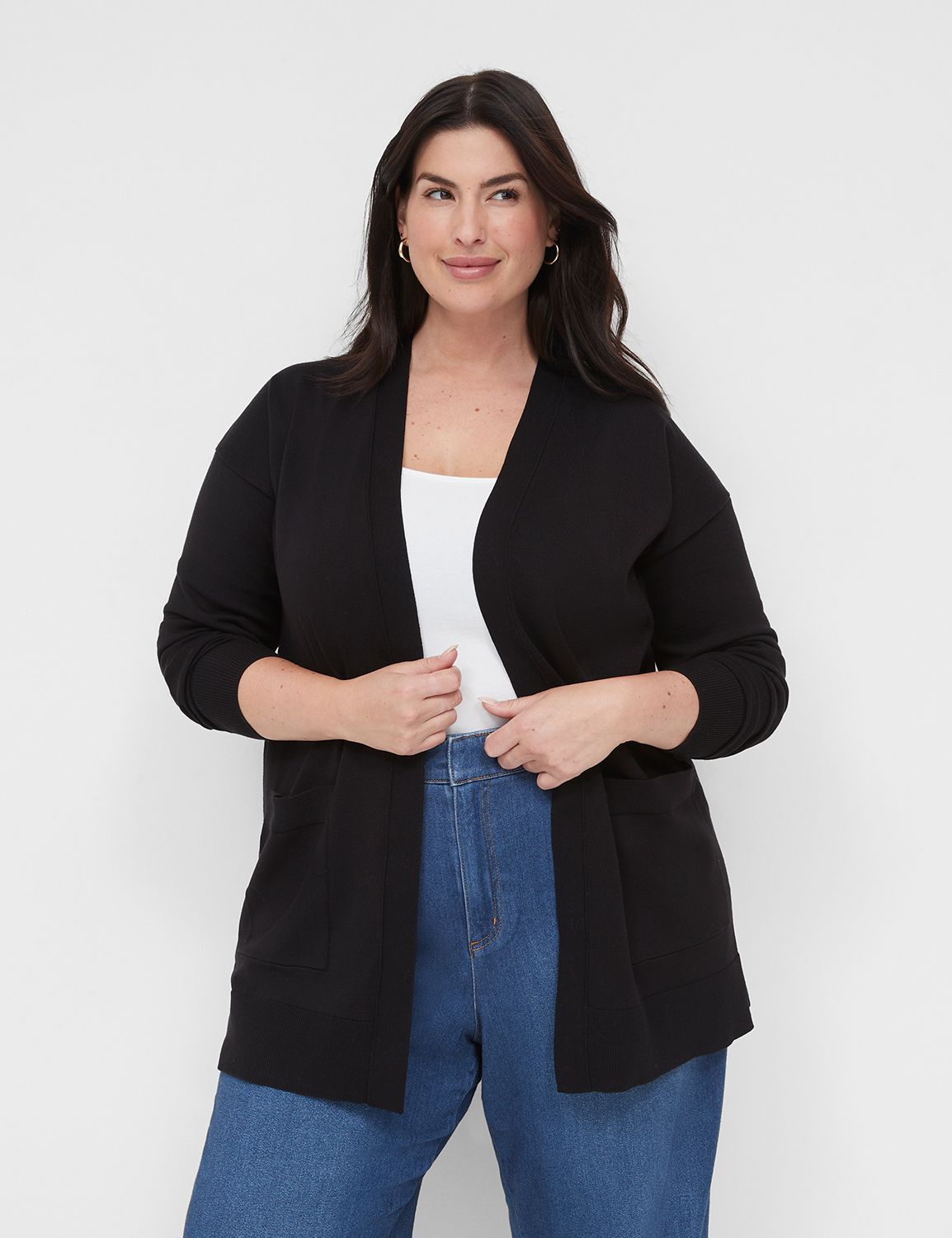 Plus size deals swing cardigan