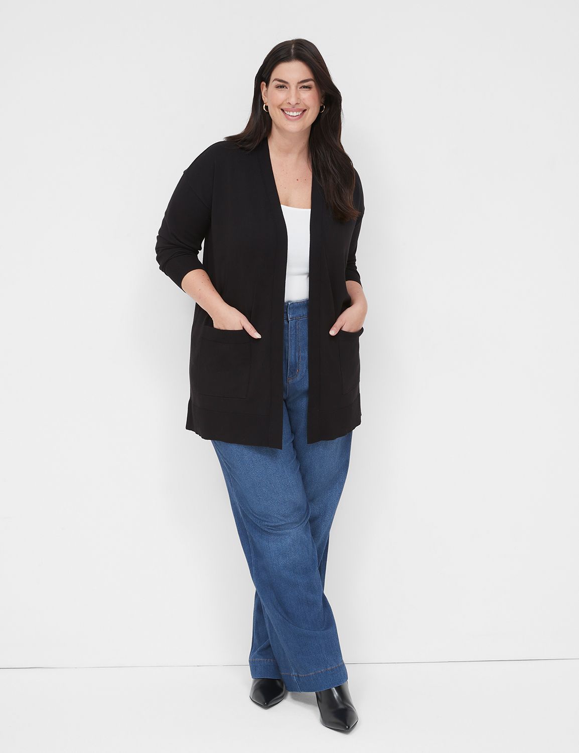 Plus size hotsell swing cardigan