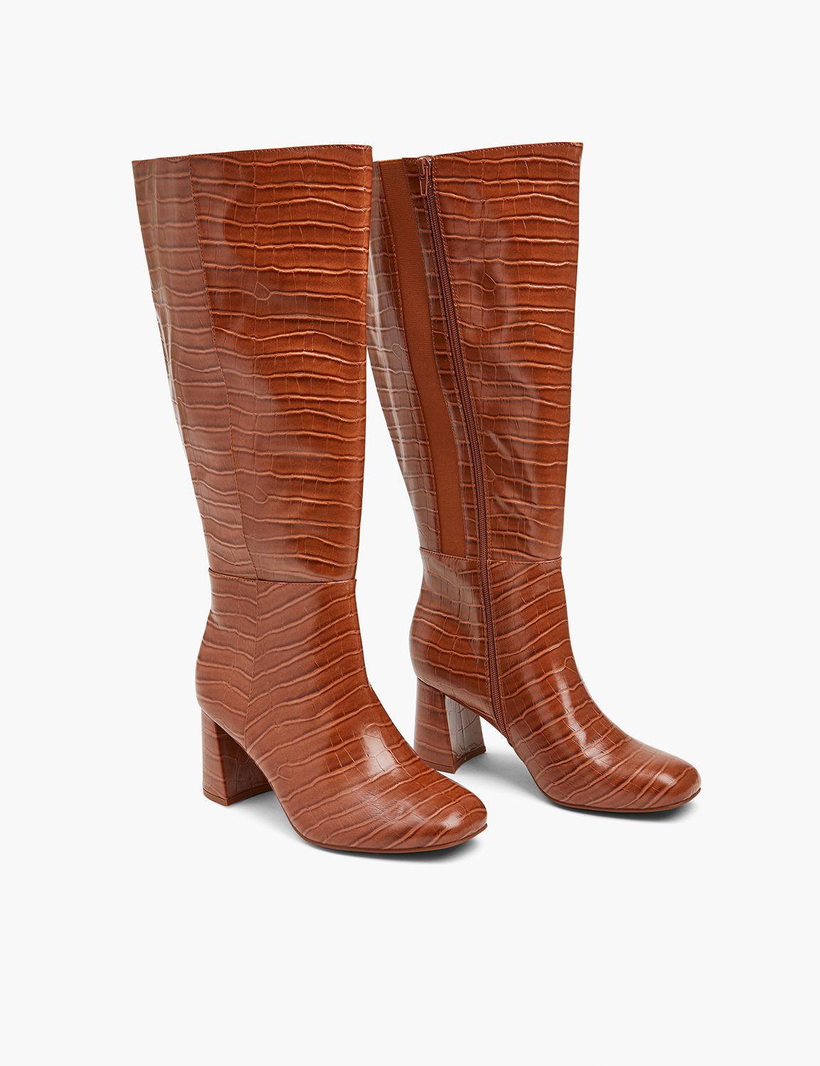 Lane bryant shop leather boots