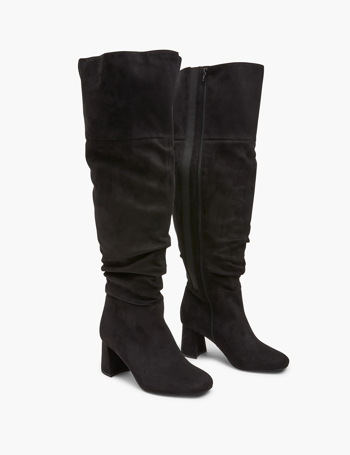 Musse and cloud over the store knee boots