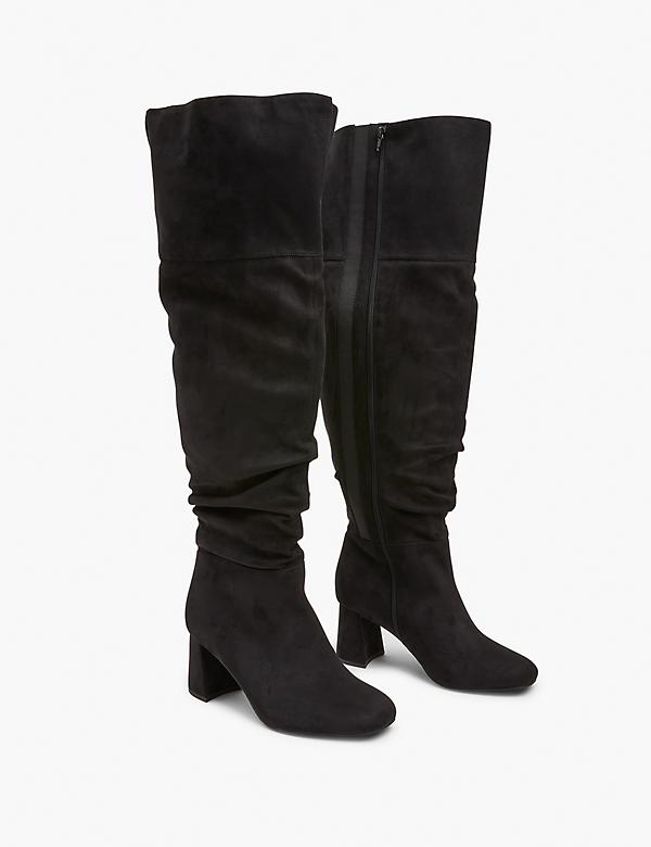 Dream Cloud Faux-Suede Over-The-Knee Boot