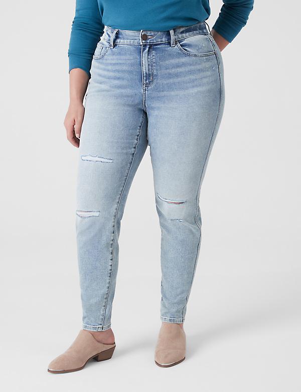 Curvy Fit High-Rise Skinny Jeans
