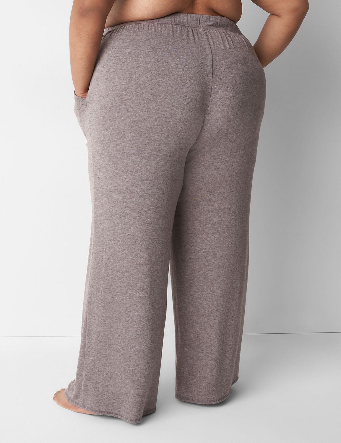 French Terry Wide Leg Lounge Pants