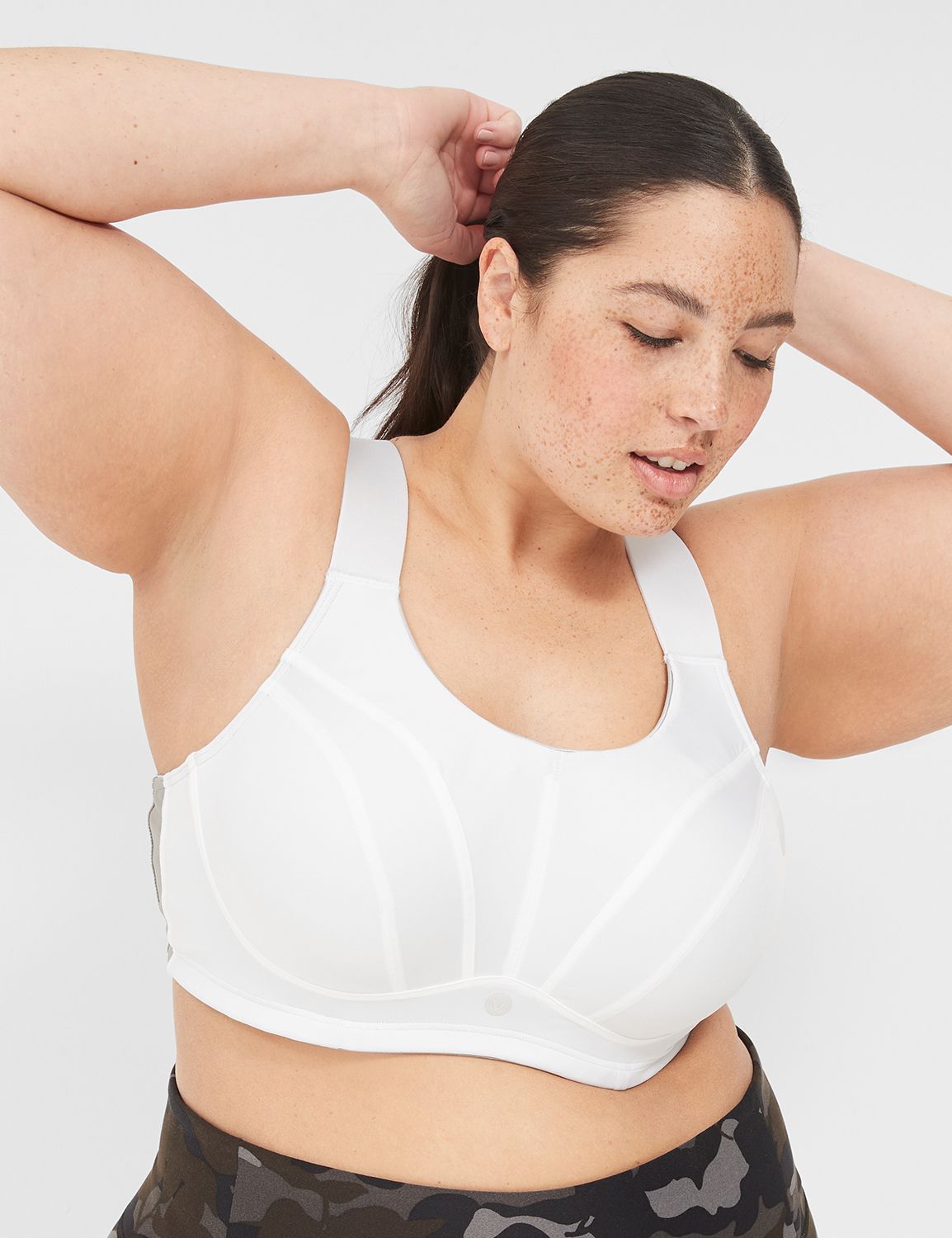 Sports Bras for Women Plus Size High Impact Full Coverage All-Round Support for  Running, White, 34DD : : Clothing, Shoes & Accessories