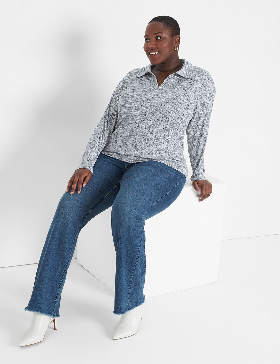 DS_Bowie V-Neck Polo