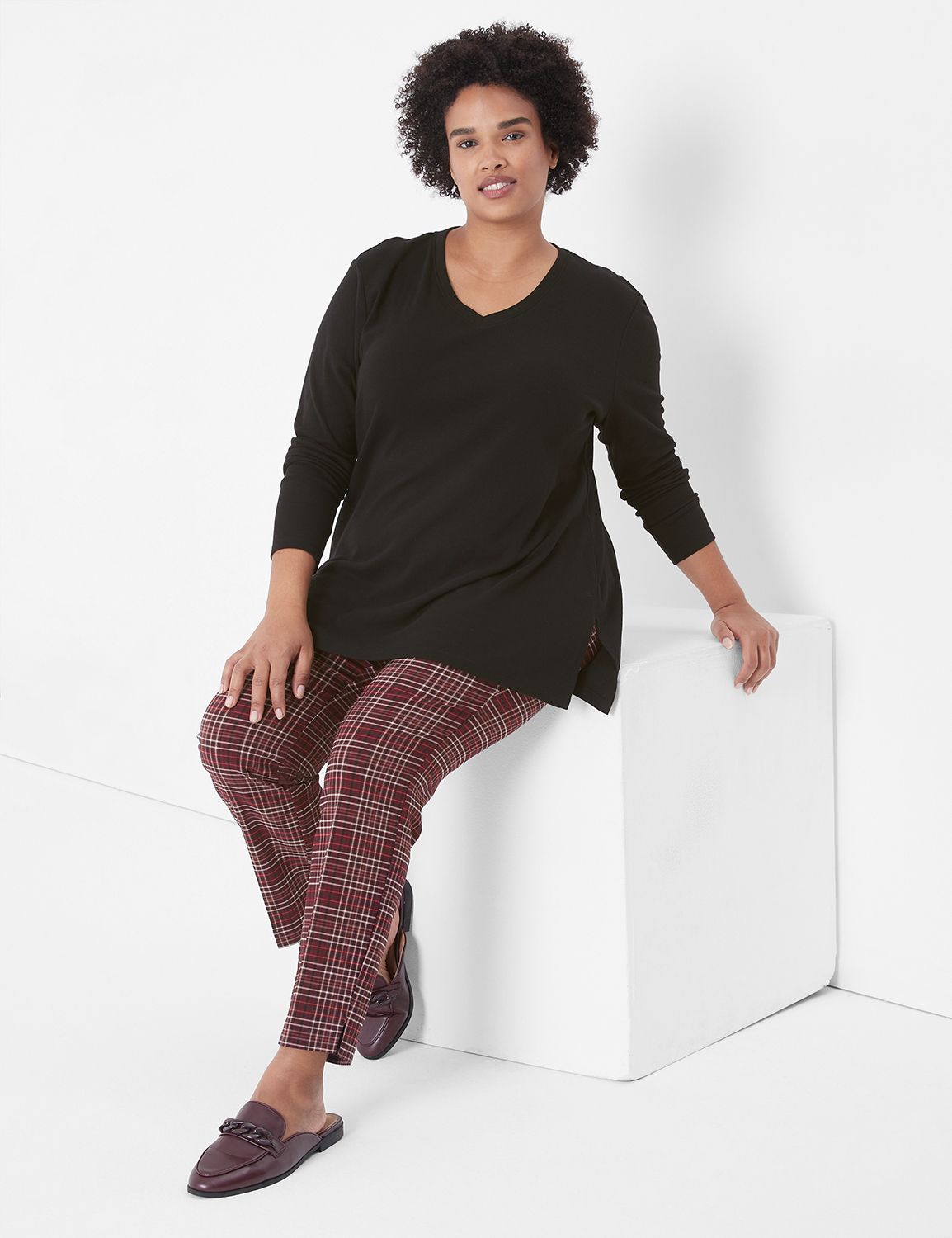 Tunique V Neck Alice Noir 282435 210