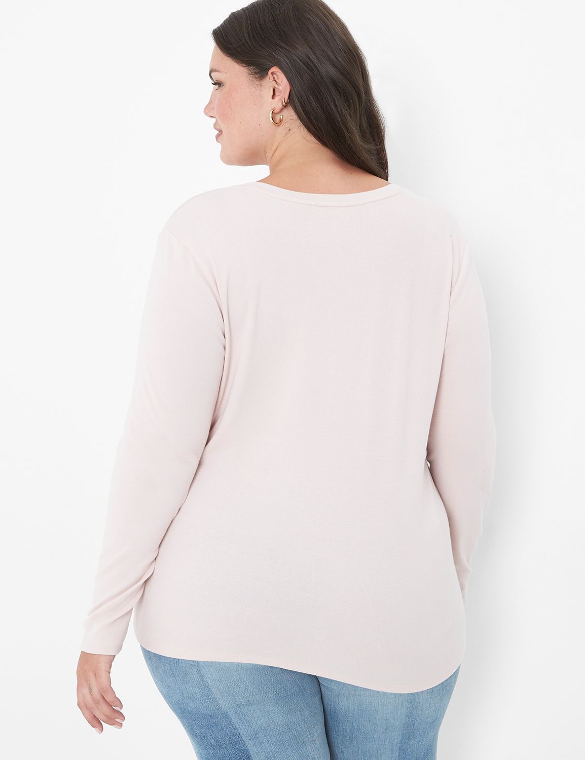 Classic LS V Neck Tee 1138413 Copy Product Image 2
