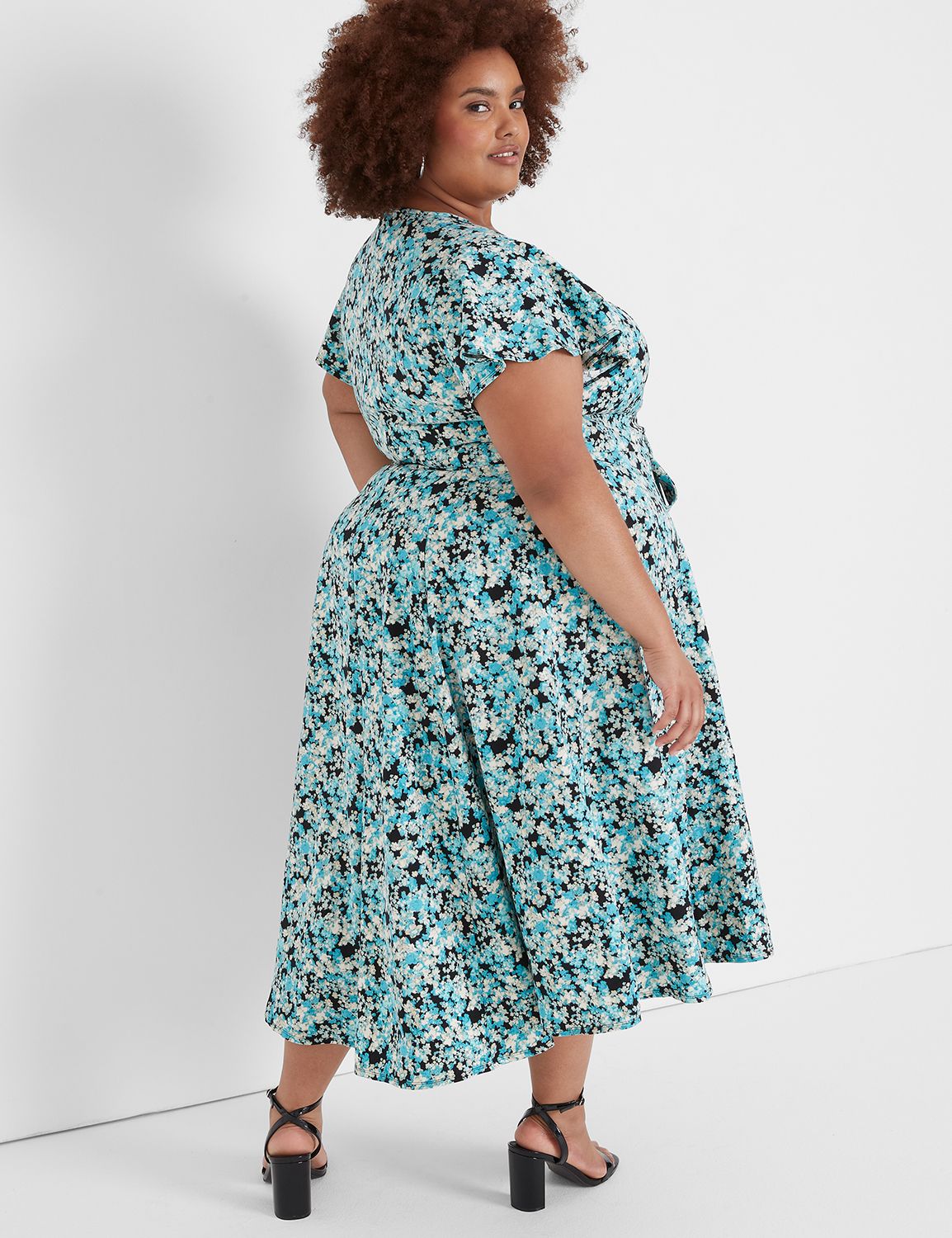 SS V NECK HI-LOW MIDI LENA FASHION | LaneBryant