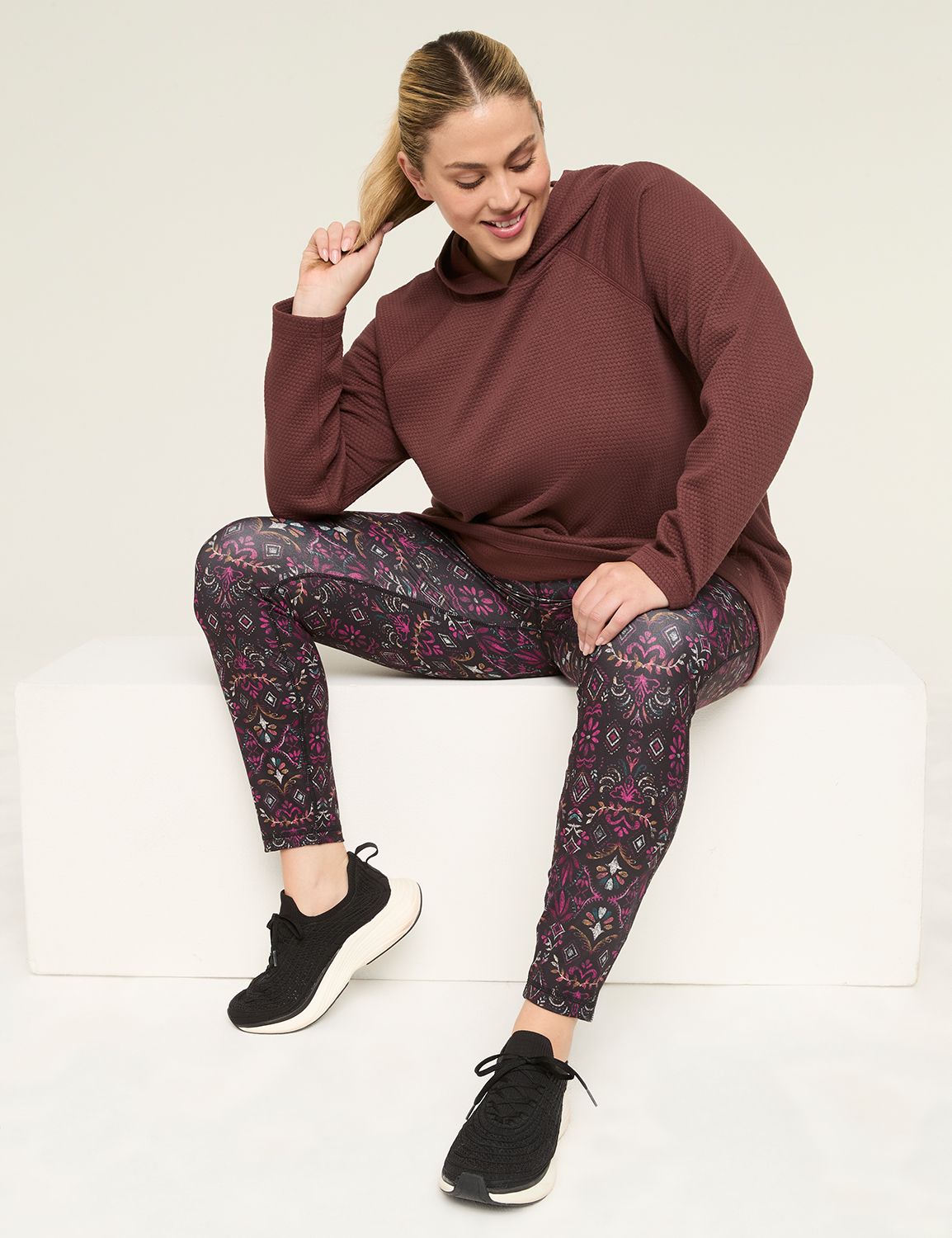 LIVI High-Rise Recycled LIVI Soft 7/8 Legging | LaneBryant