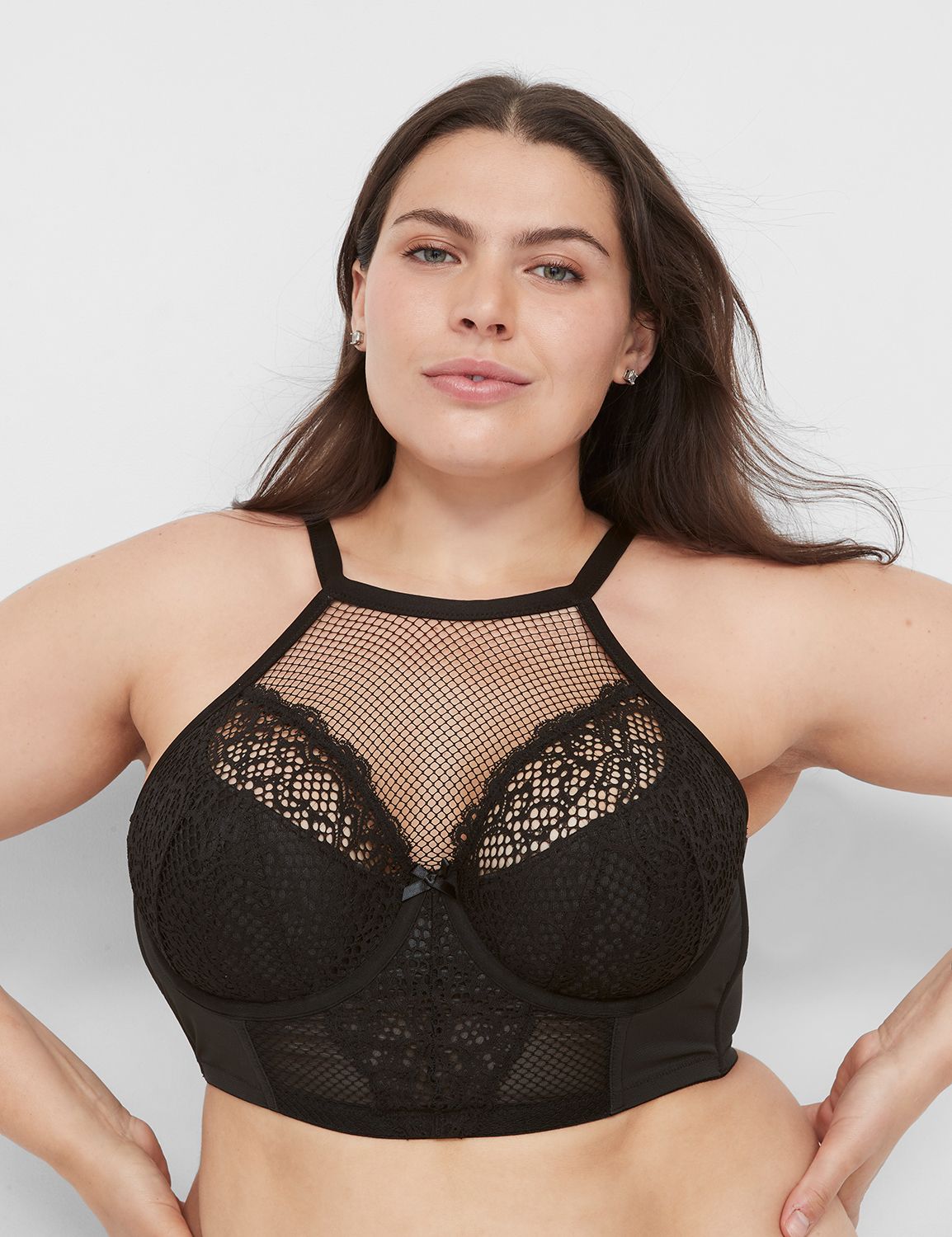 Lace French Balconette Bra