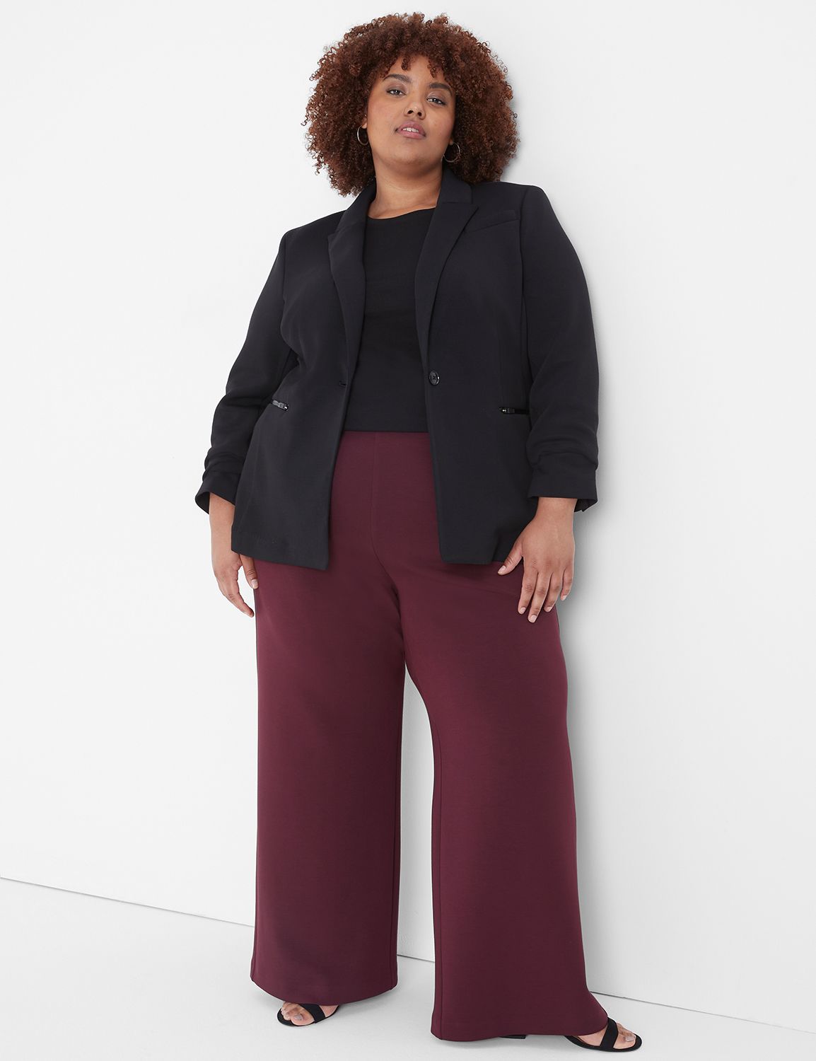 Lane bryant shop wide leg pants