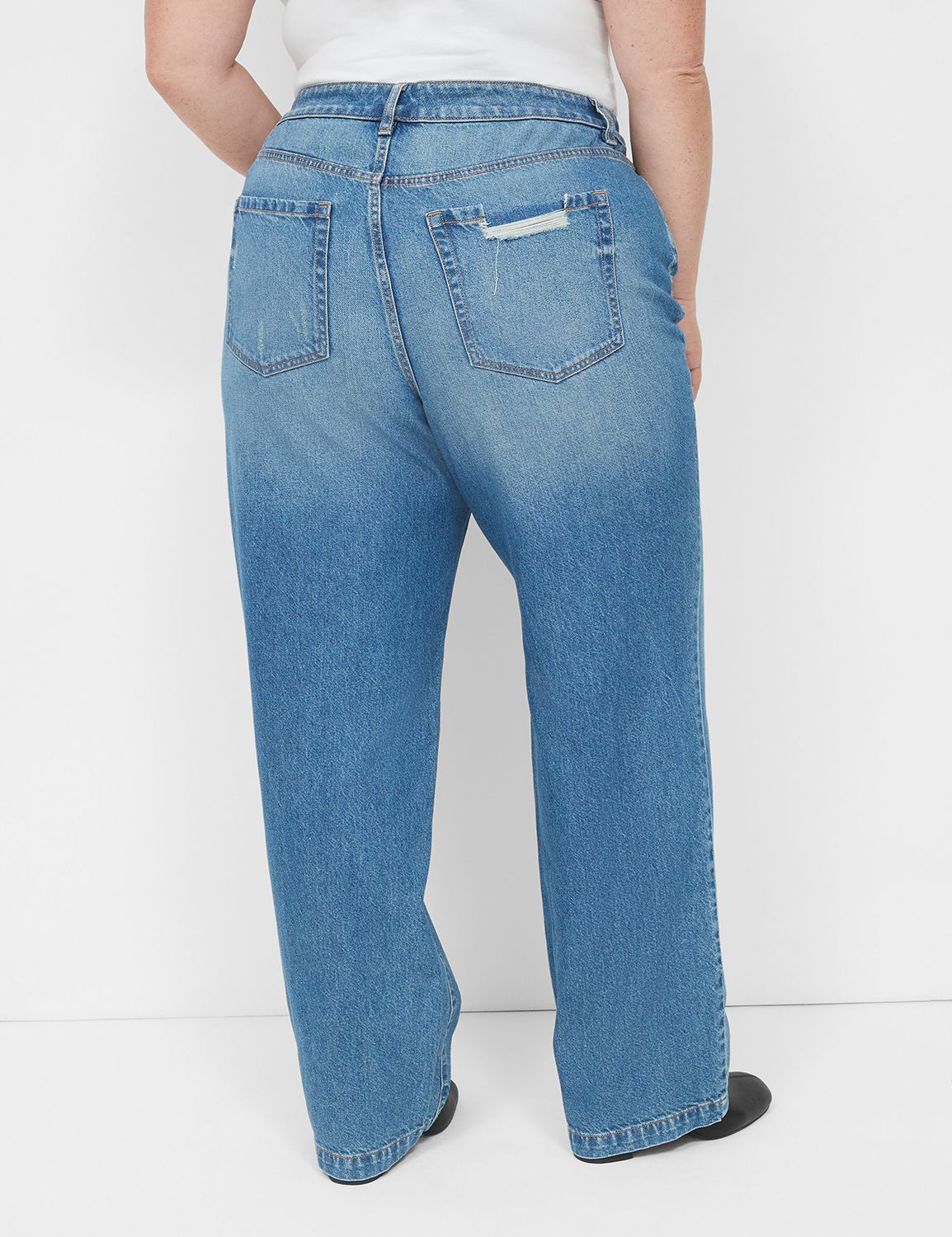 MID RISE RELAXED STRAIGHT- RIGID WI Product Image 2