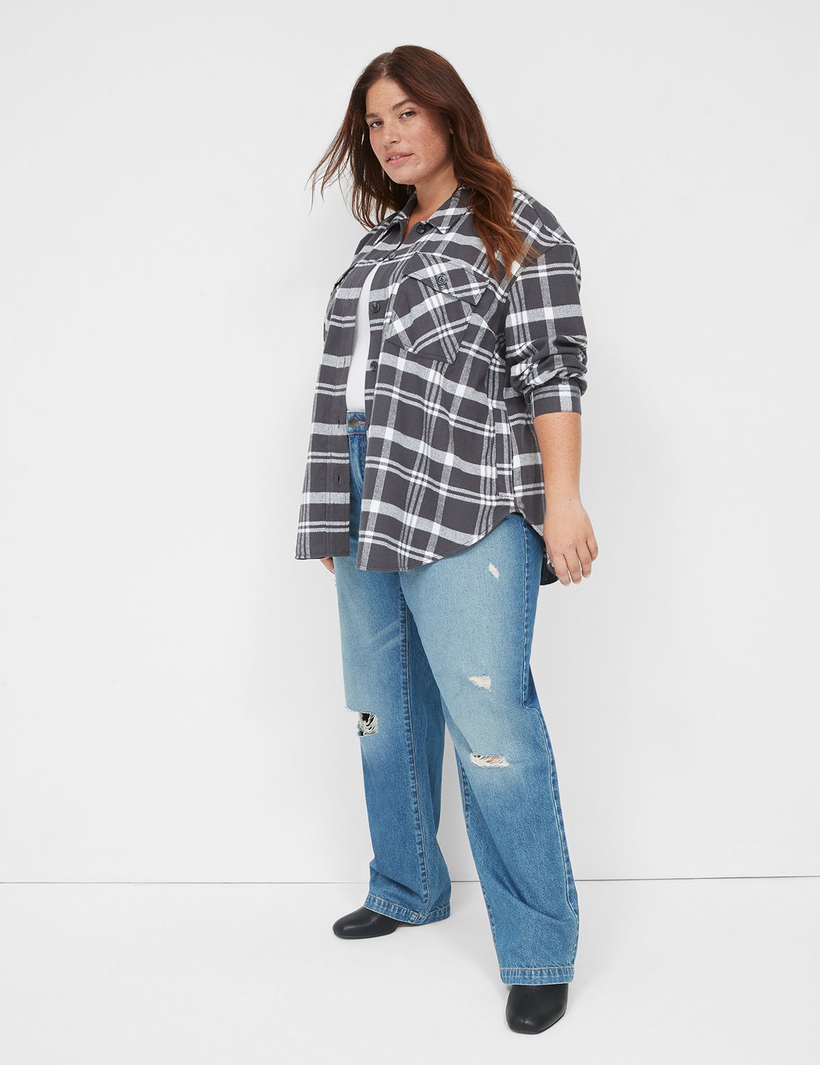 MID RISE RELAXED STRAIGHT- RIGID WI Product Image 3