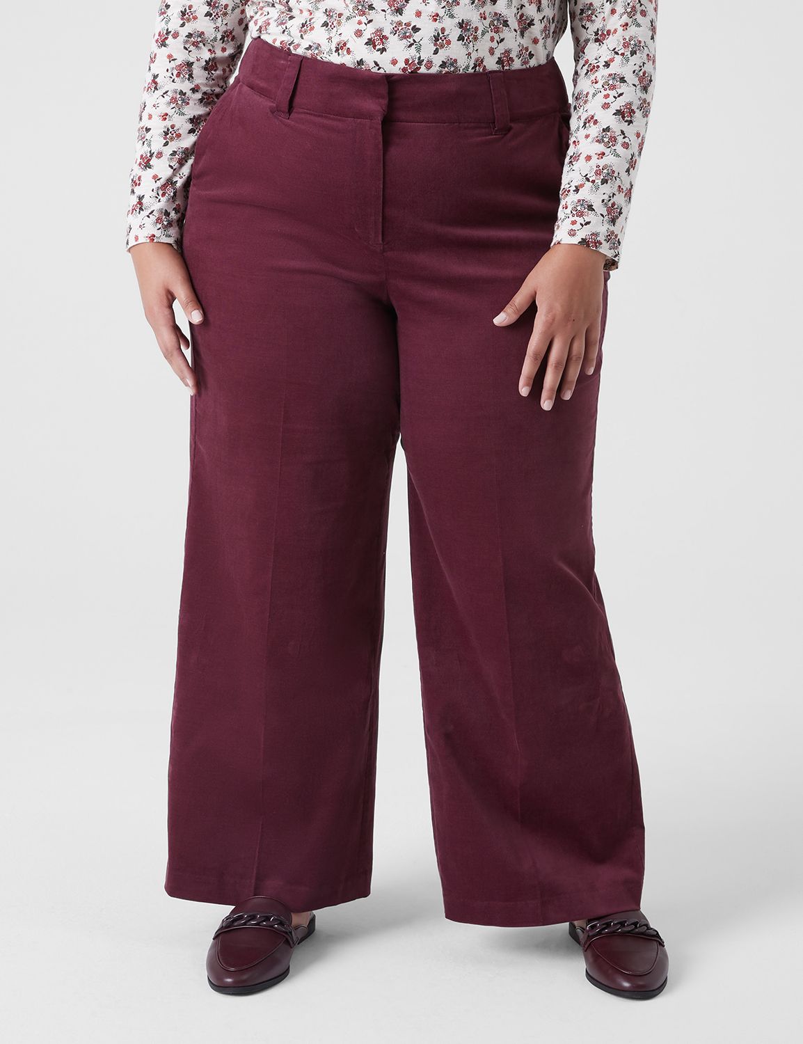 SBetro Plus Overlap Waist Wide Leg Pants  Wide leg trousers, Wide leg pants,  Wide leg