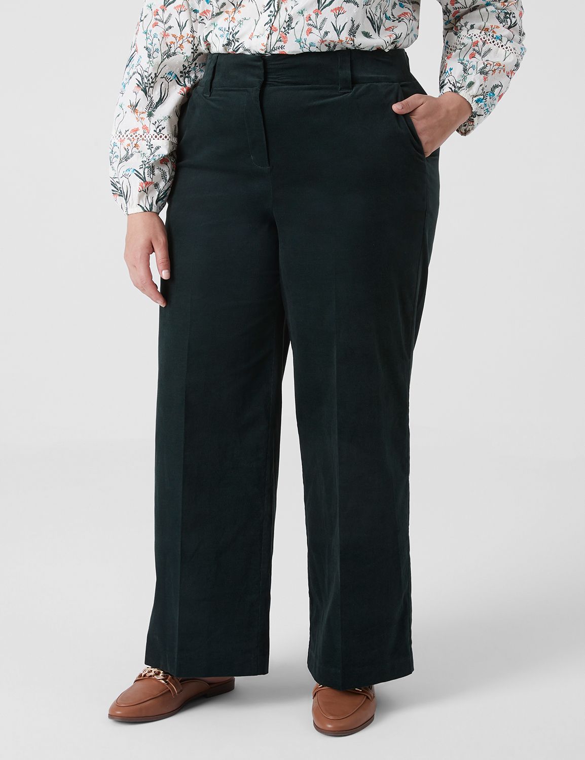 Women's Pull On Corduroy Pants – Keep It Cozy in Fine Wale