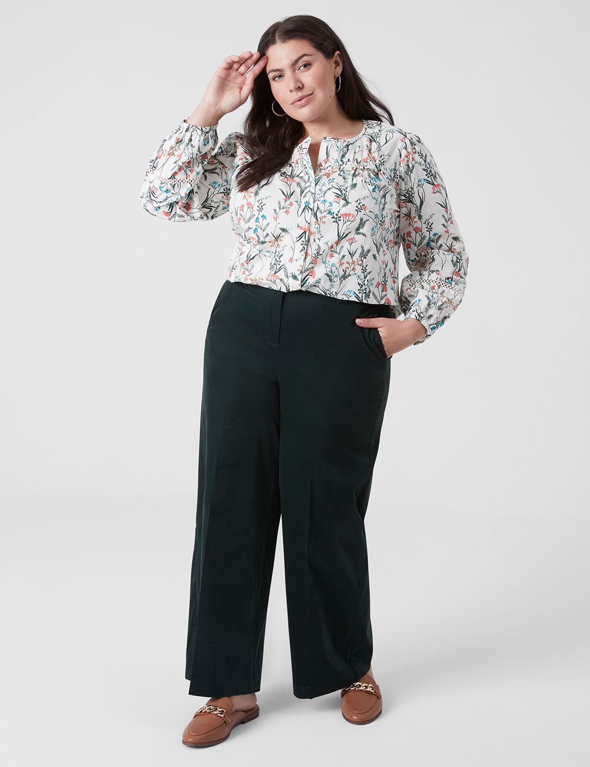 THE CORD TROUSER 1136339 | LaneBryant