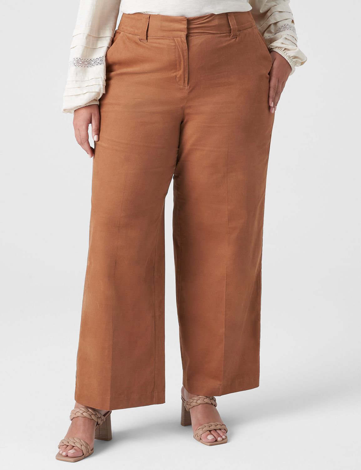 Lane bryant sale khaki pants