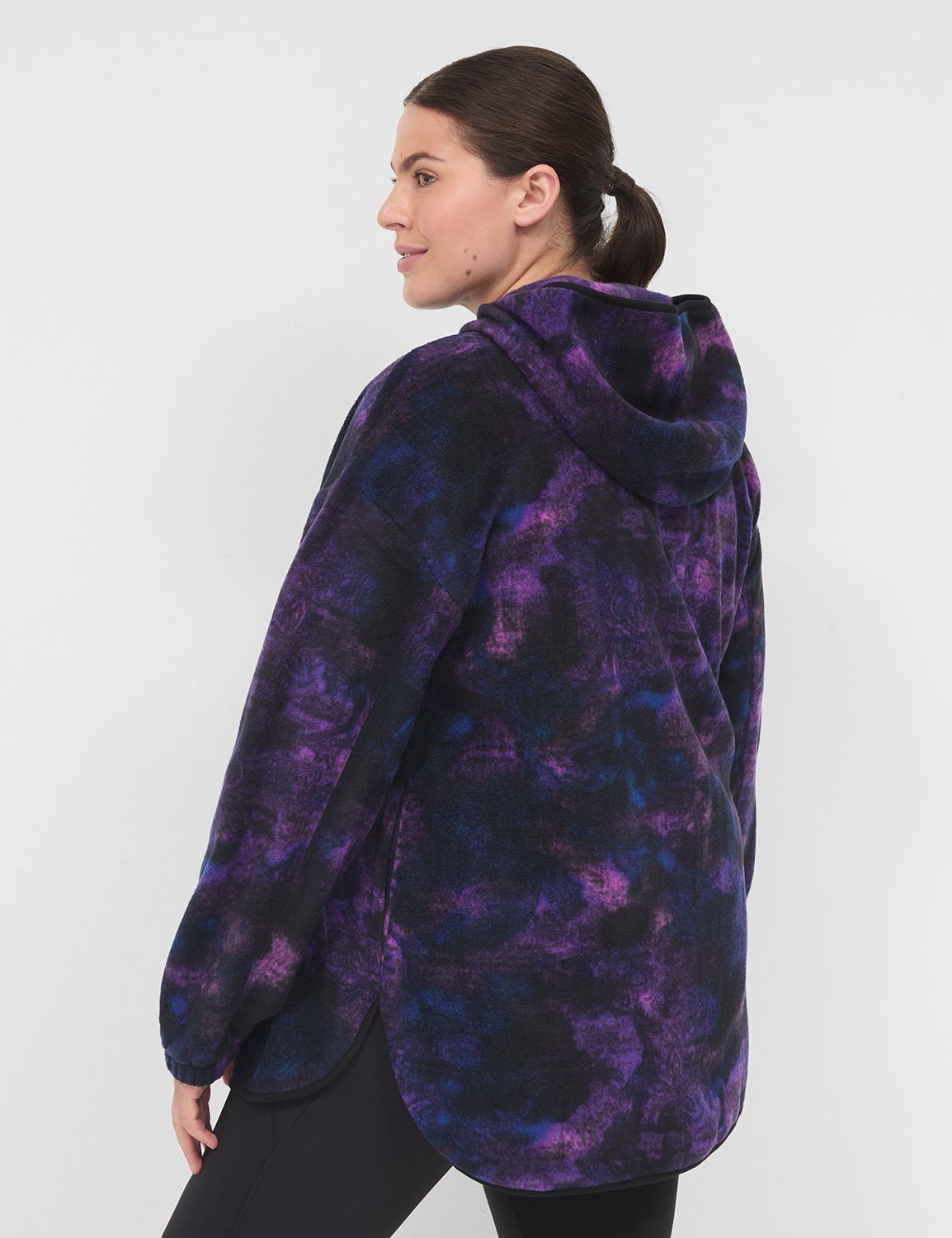 LIVI Long Sleeve Full Zip Sherpa Ja Product Image 2