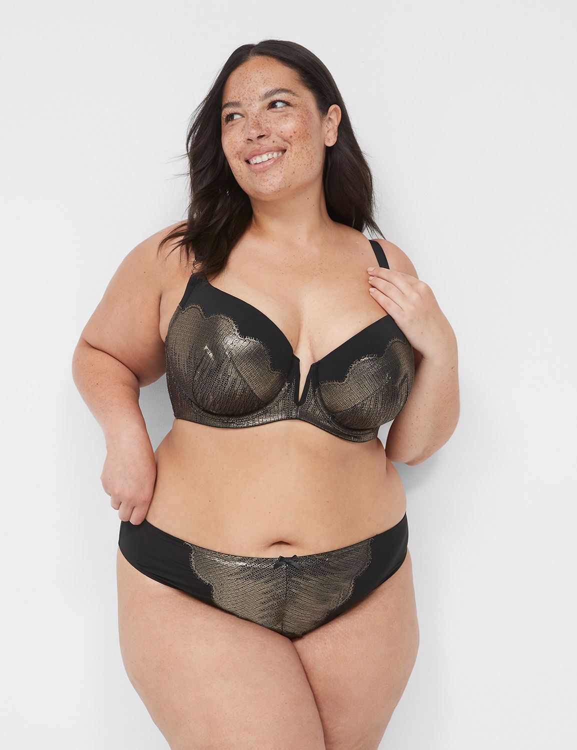 Plus Size Plunge Bras: Cups B-K