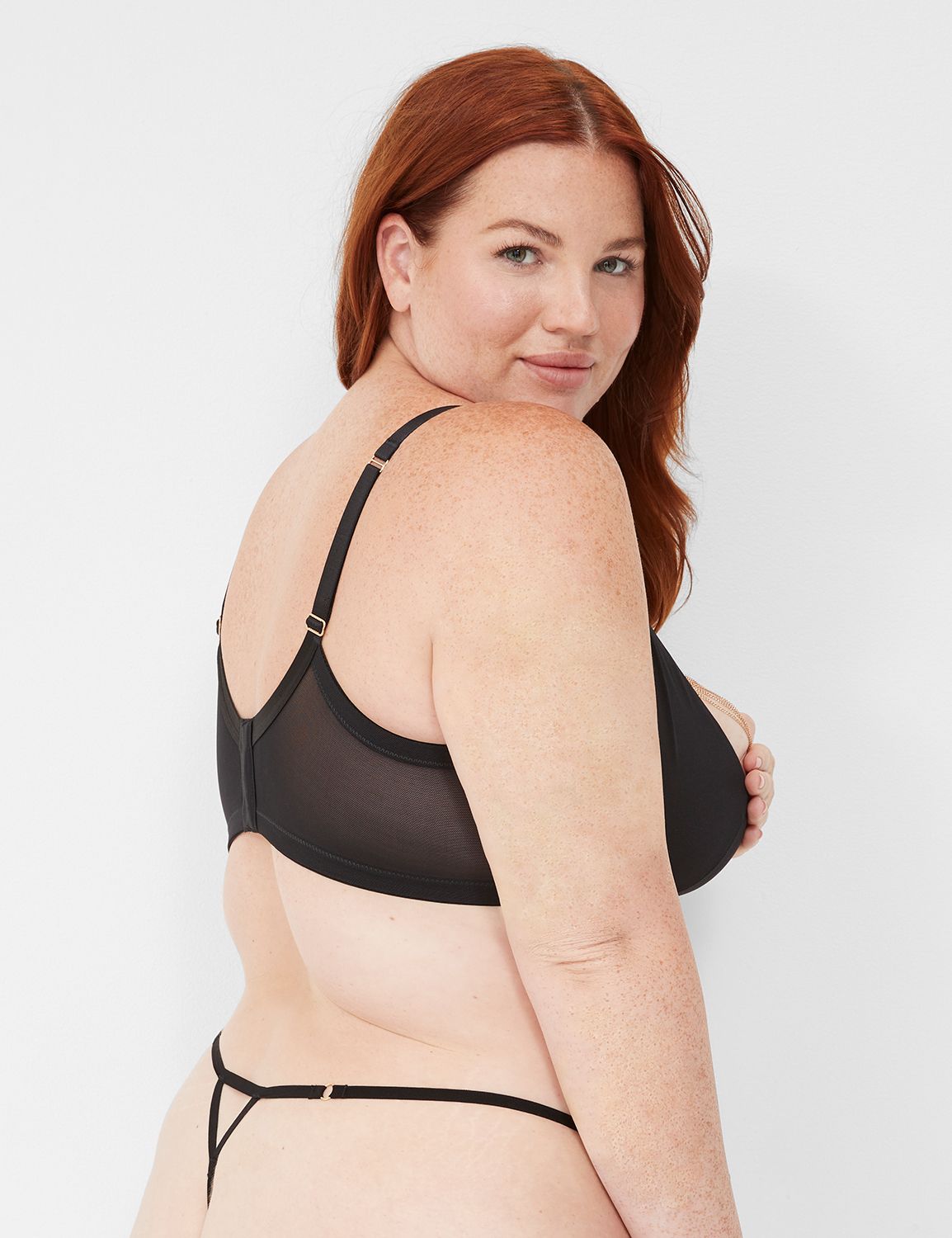 Chain Embellished Thong 1137052 Product Image 2