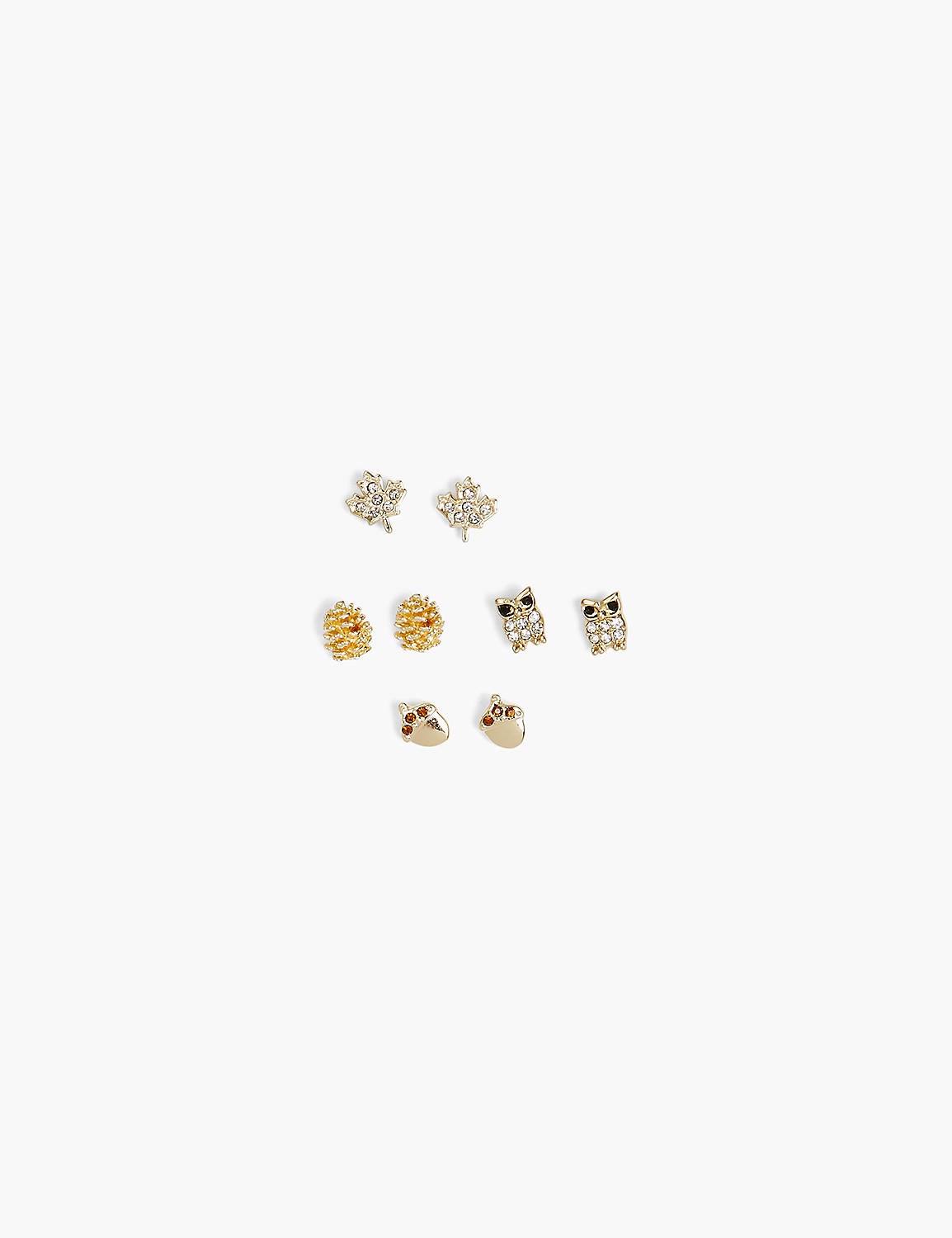Pave Fall Earrings 4 Pack Product Image 1