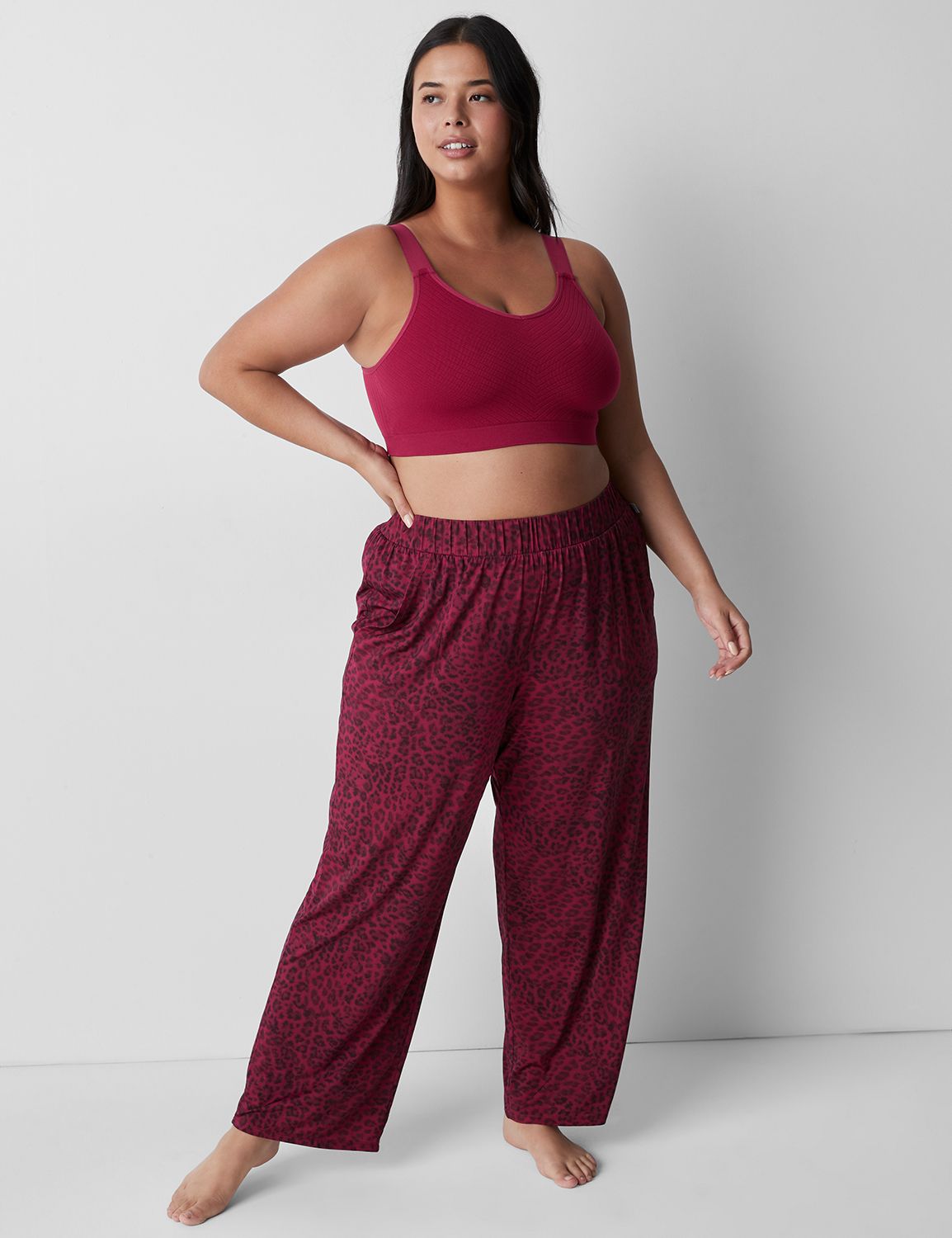 Seamless Flat Rib Scoop Bralette 11 Product Image 1