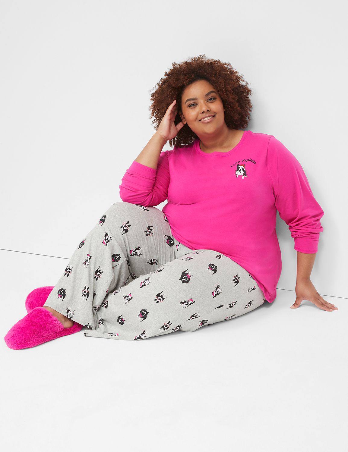 Cotton pajamas plus size hot sale