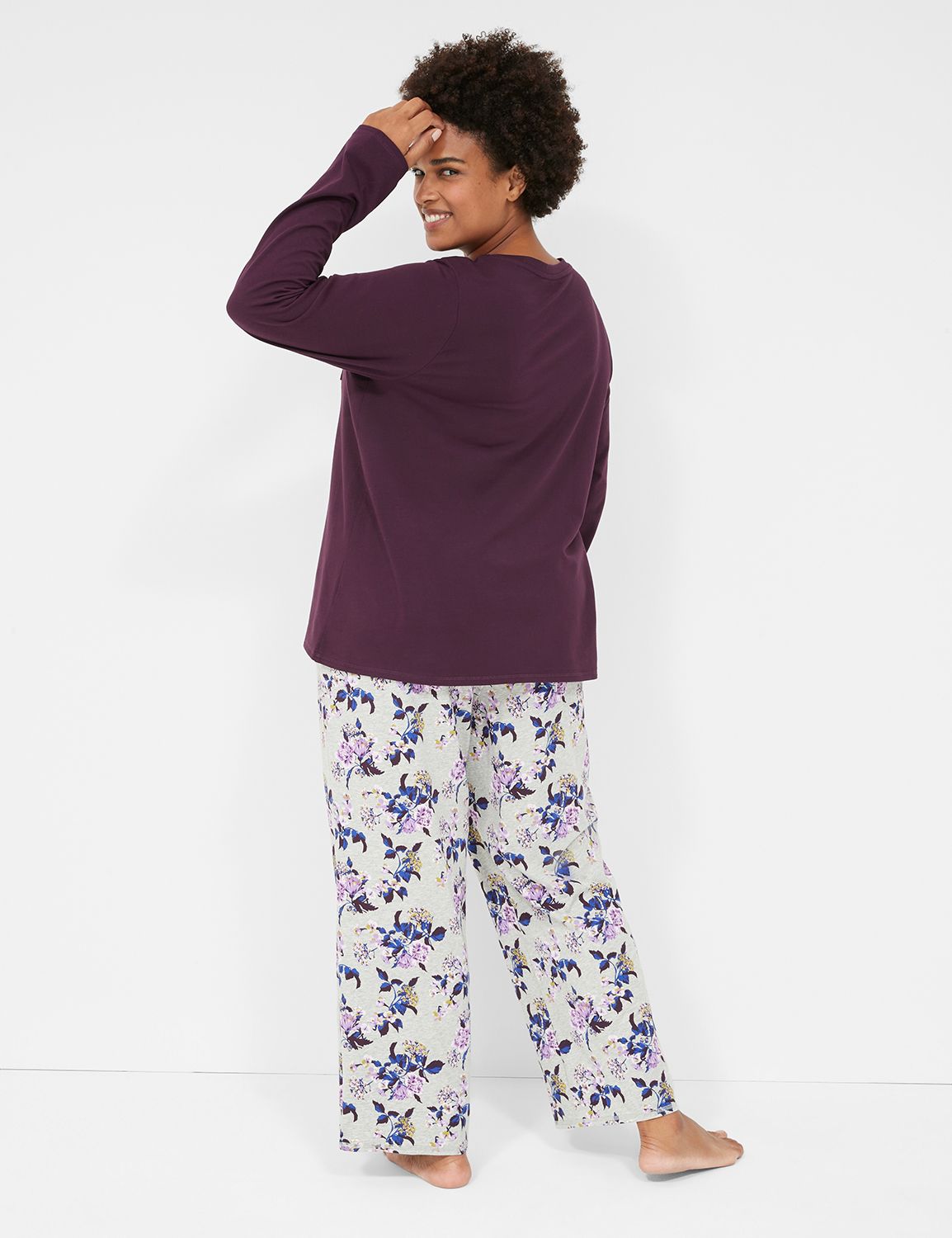 Comfy Cotton Pocket Tee & Pant PJ Set